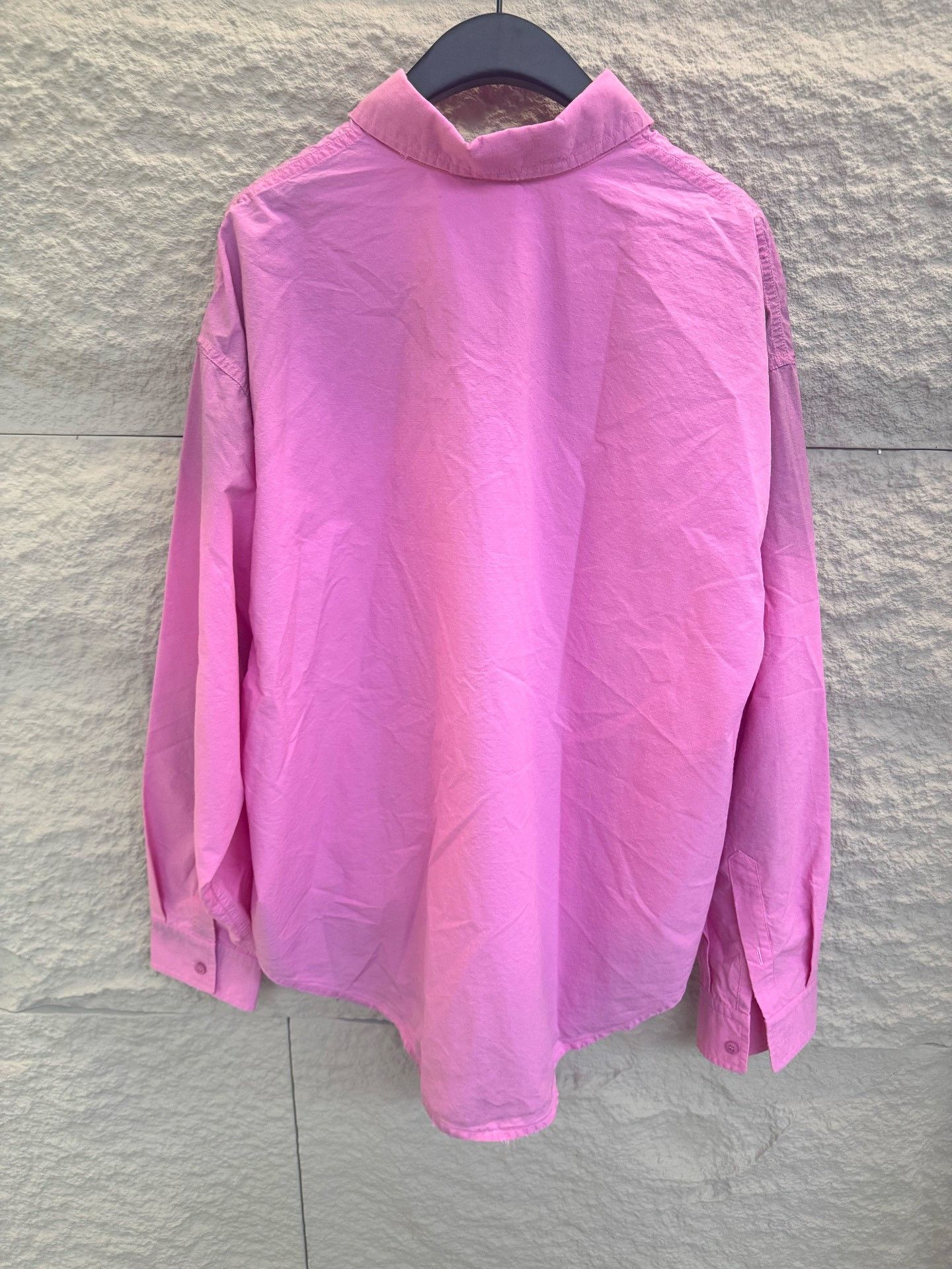 Balenciaga Balenciaga Embroidered Logo Button Up Shirt F34 Size XS / US 0-2 / IT 36-38 - 6 Thumbnail