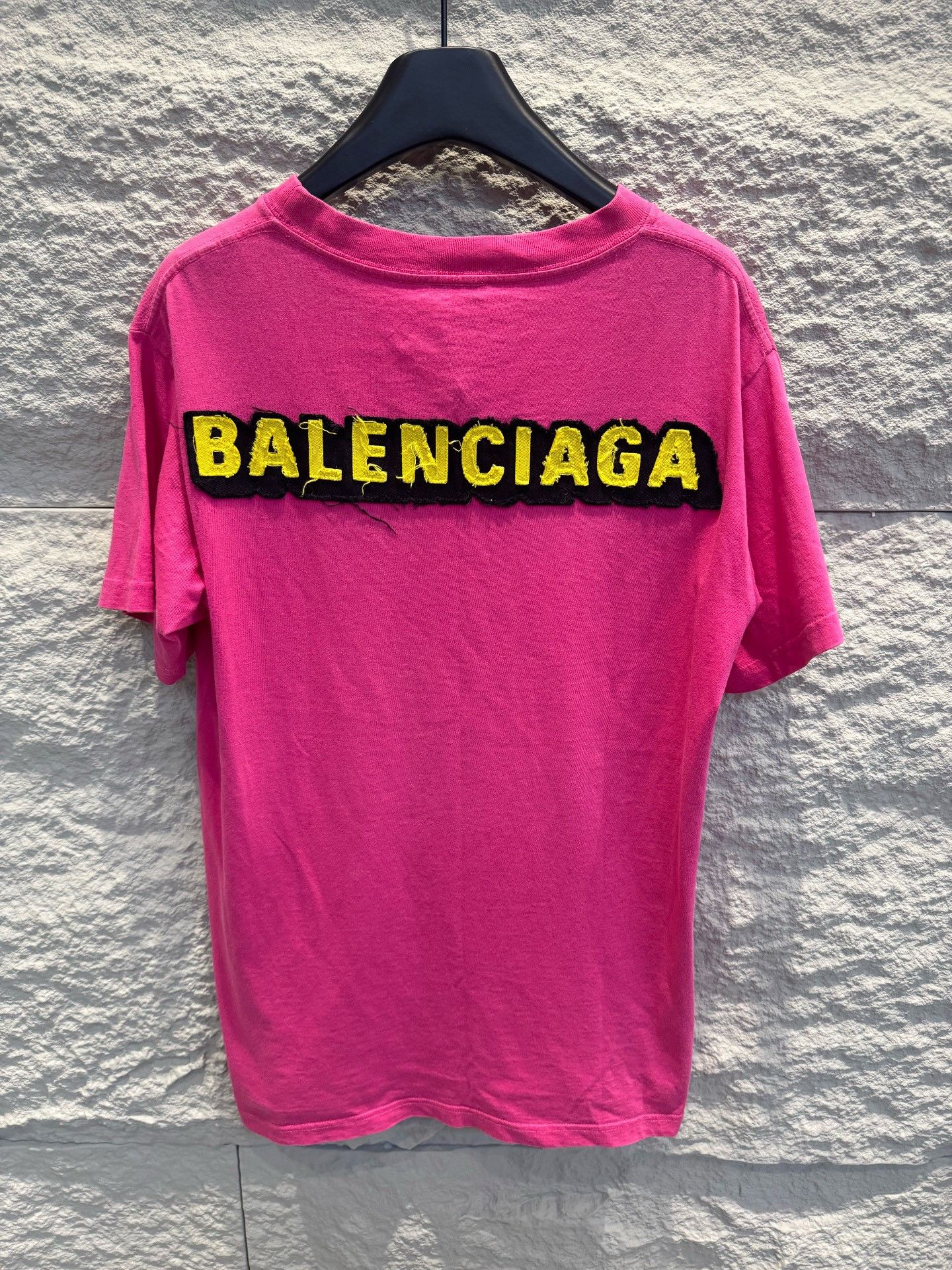 Balenciaga Balenciaga Logo Back T-Shirt Size M Size US M / EU 48-50 / 2 - 3 Thumbnail