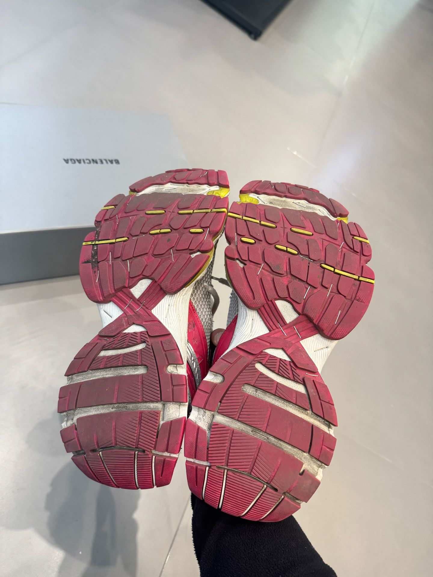 Balenciaga Balenciaga Stapler Multicolor Sneakers Size 7 Size US 7 / EU 40 - 5 Thumbnail