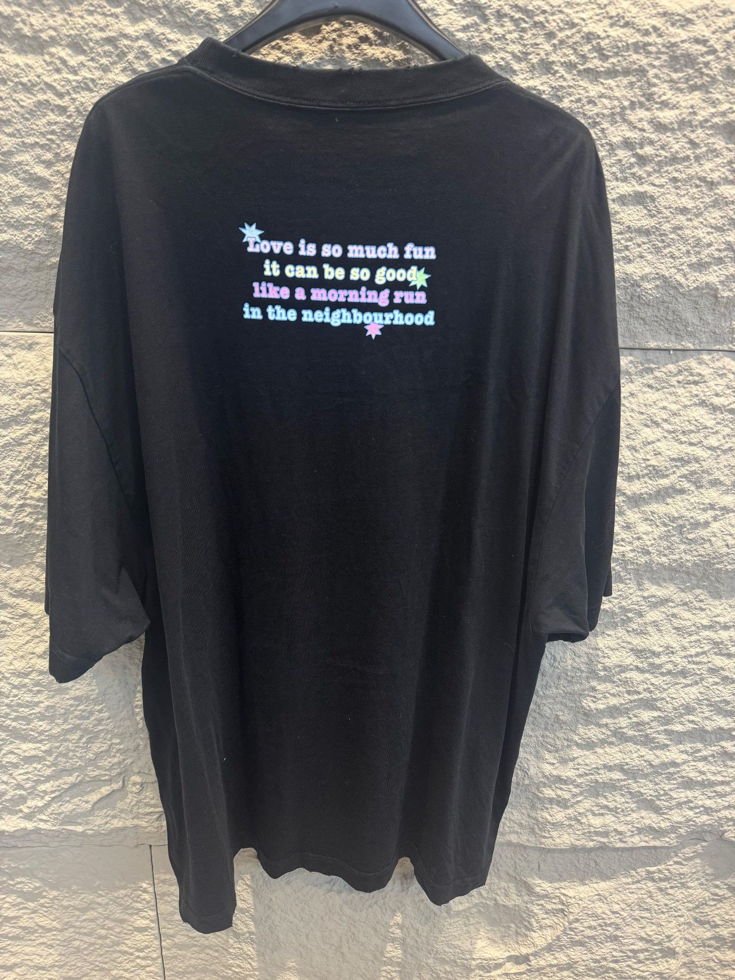 Balenciaga Balenciaga LoveBear Graphic T-Shirt Black Size M Size US M / EU 48-50 / 2 - 5 Thumbnail