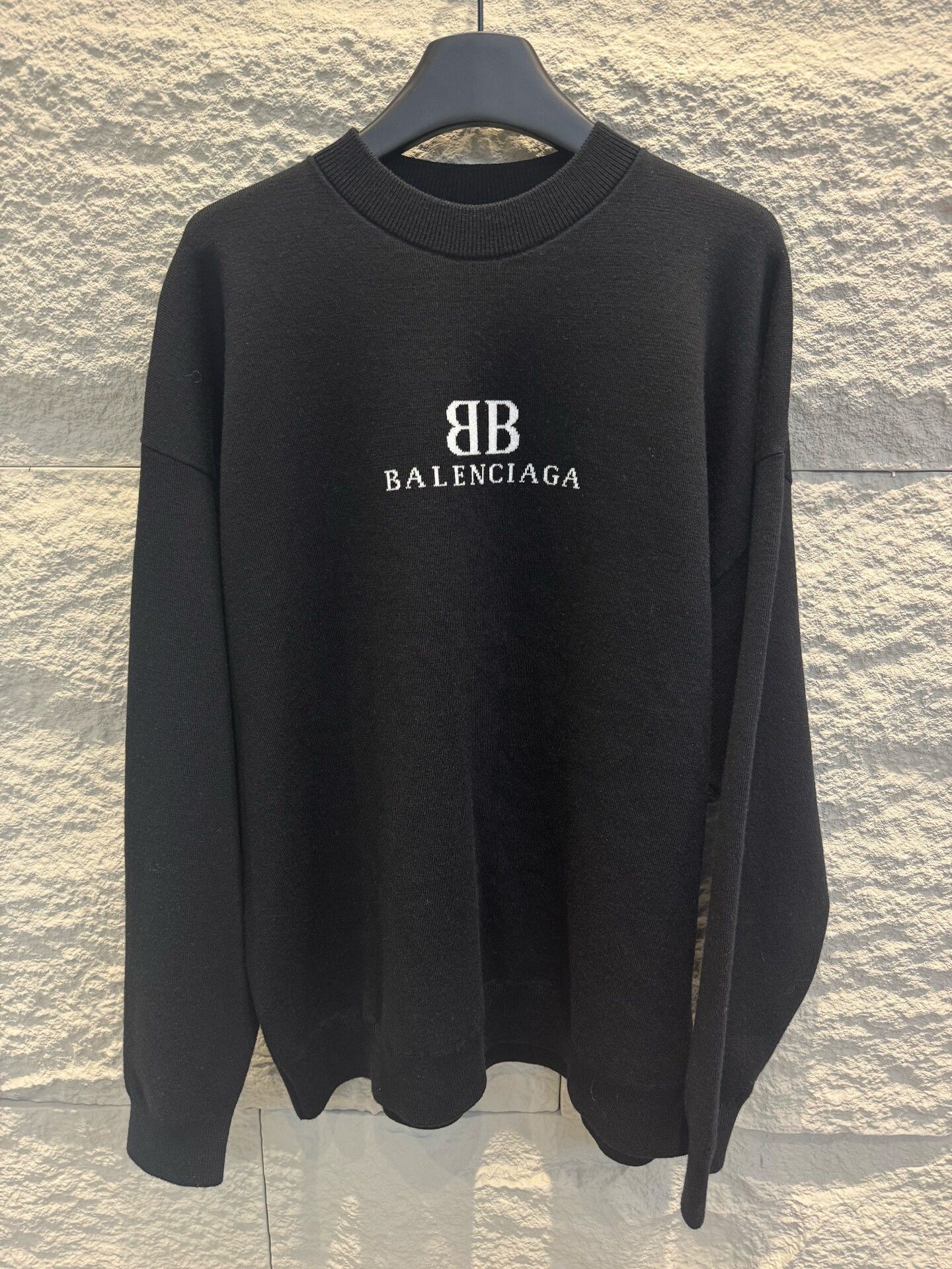 Balenciaga Balenciaga BB Logo Knit Sweater Size XS Size US XS / EU 42 / 0 - 2 Thumbnail