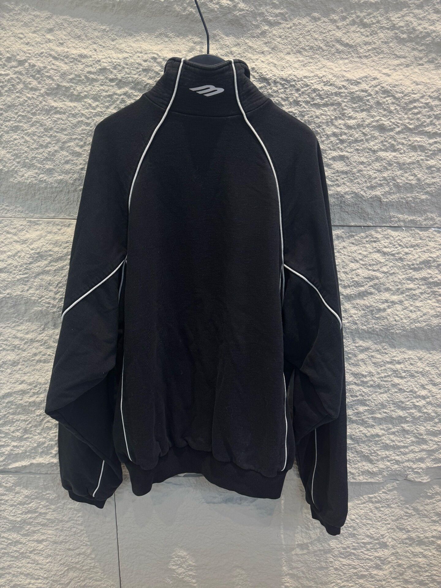 Balenciaga Balenciaga 3B Embroidered Logo Track Jacket Size M Size US M / EU 48-50 / 2 - 4 Thumbnail