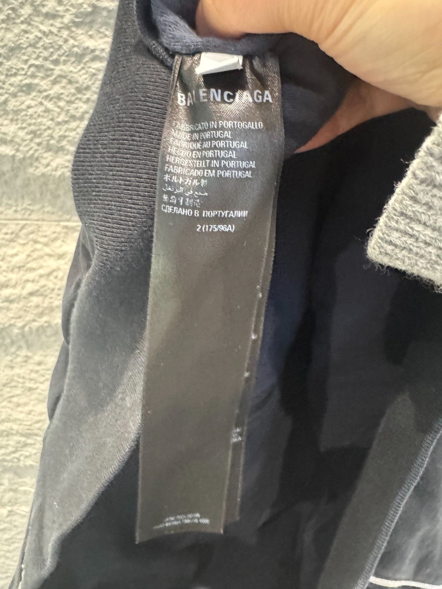 Balenciaga Balenciaga 3B Embroidered Logo Track Jacket Size M Size US M / EU 48-50 / 2 - 6 Thumbnail