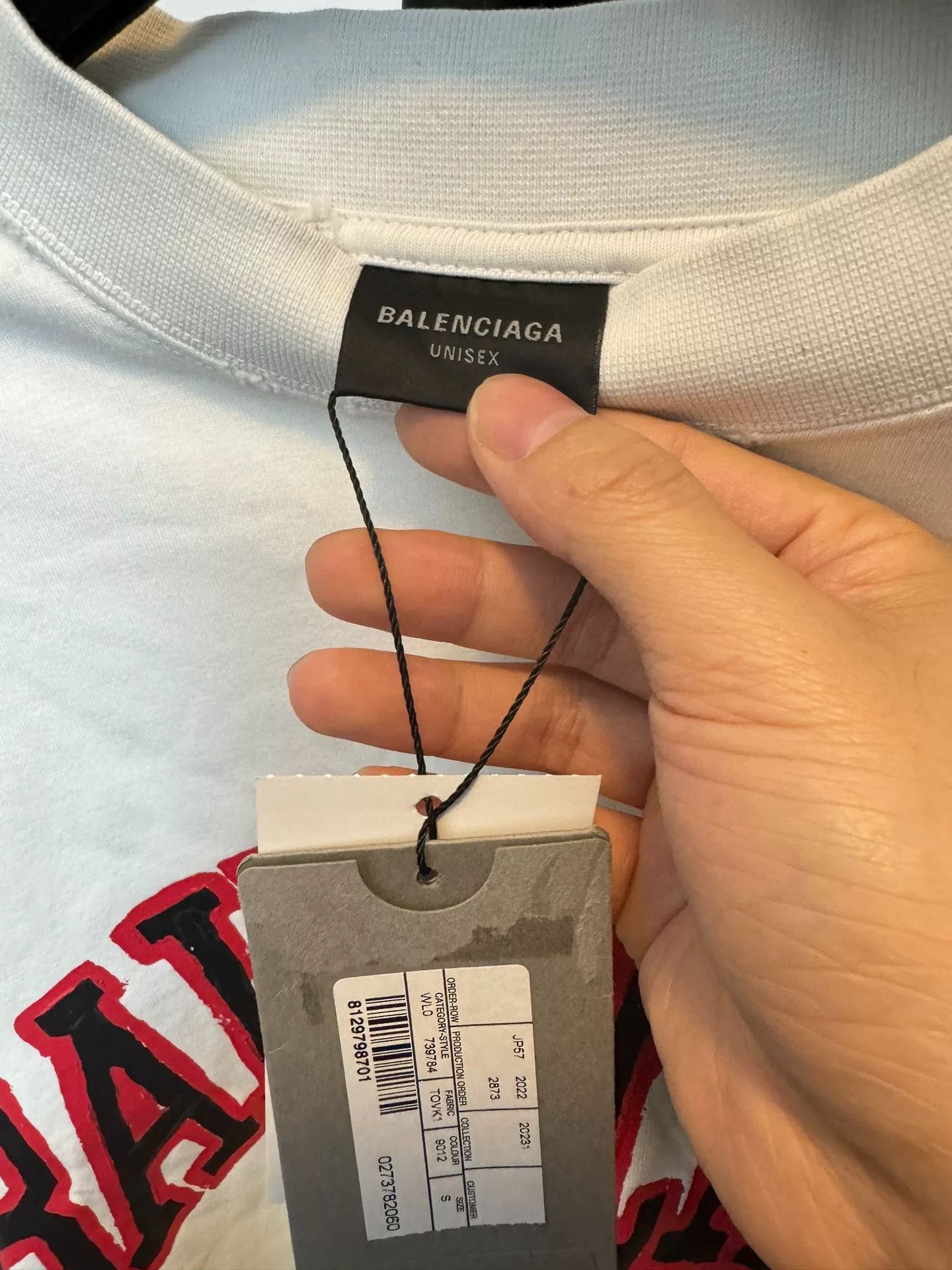 Balenciaga Balenciaga Crest Graphic T-Shirt US S Size US S / EU 44-46 / 1 - 3 Thumbnail