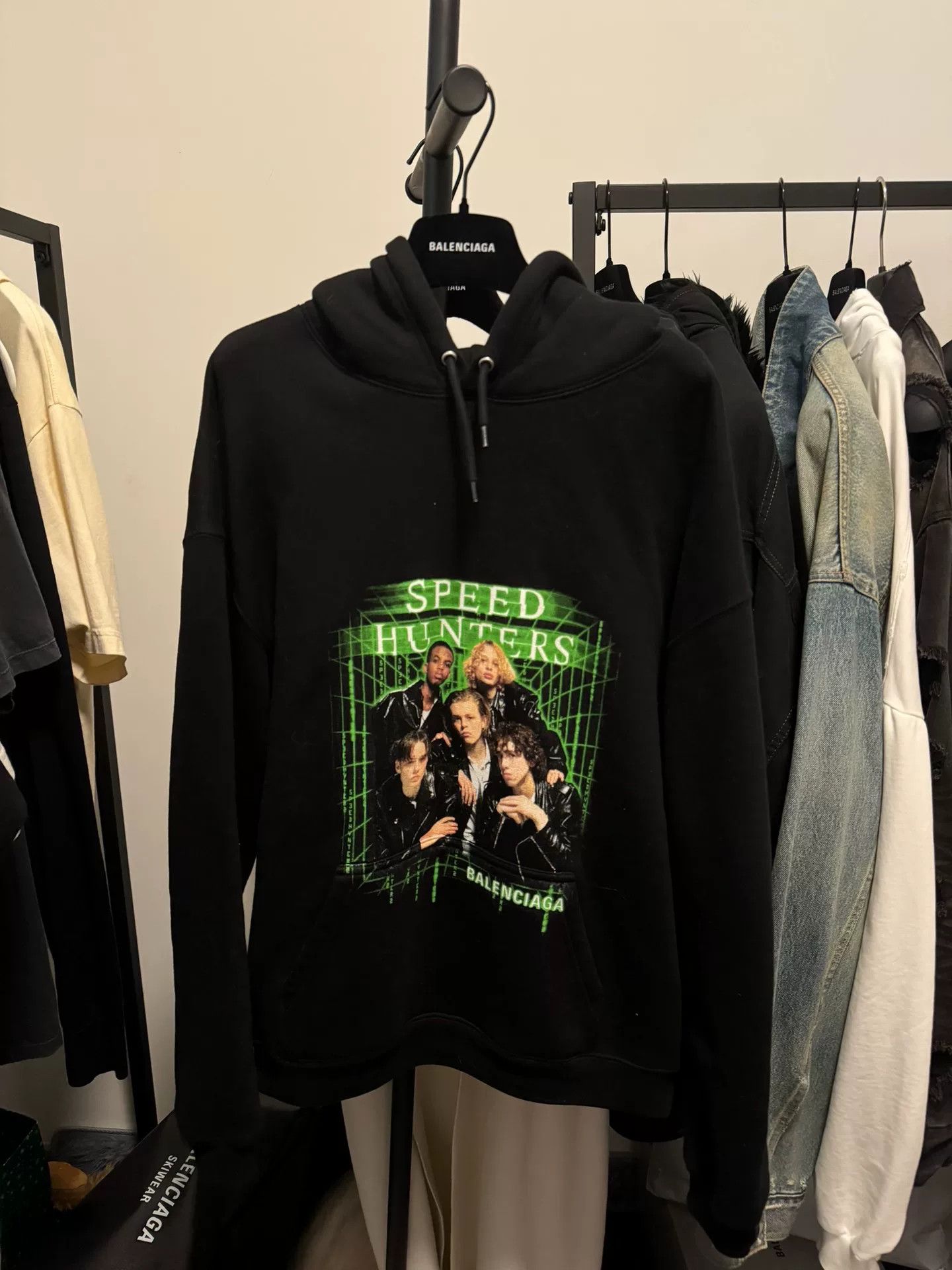 Balenciaga Balenciaga Speed Hunters Graphic Hoodie Size XS Size US XS / EU 42 / 0 - 2 Thumbnail
