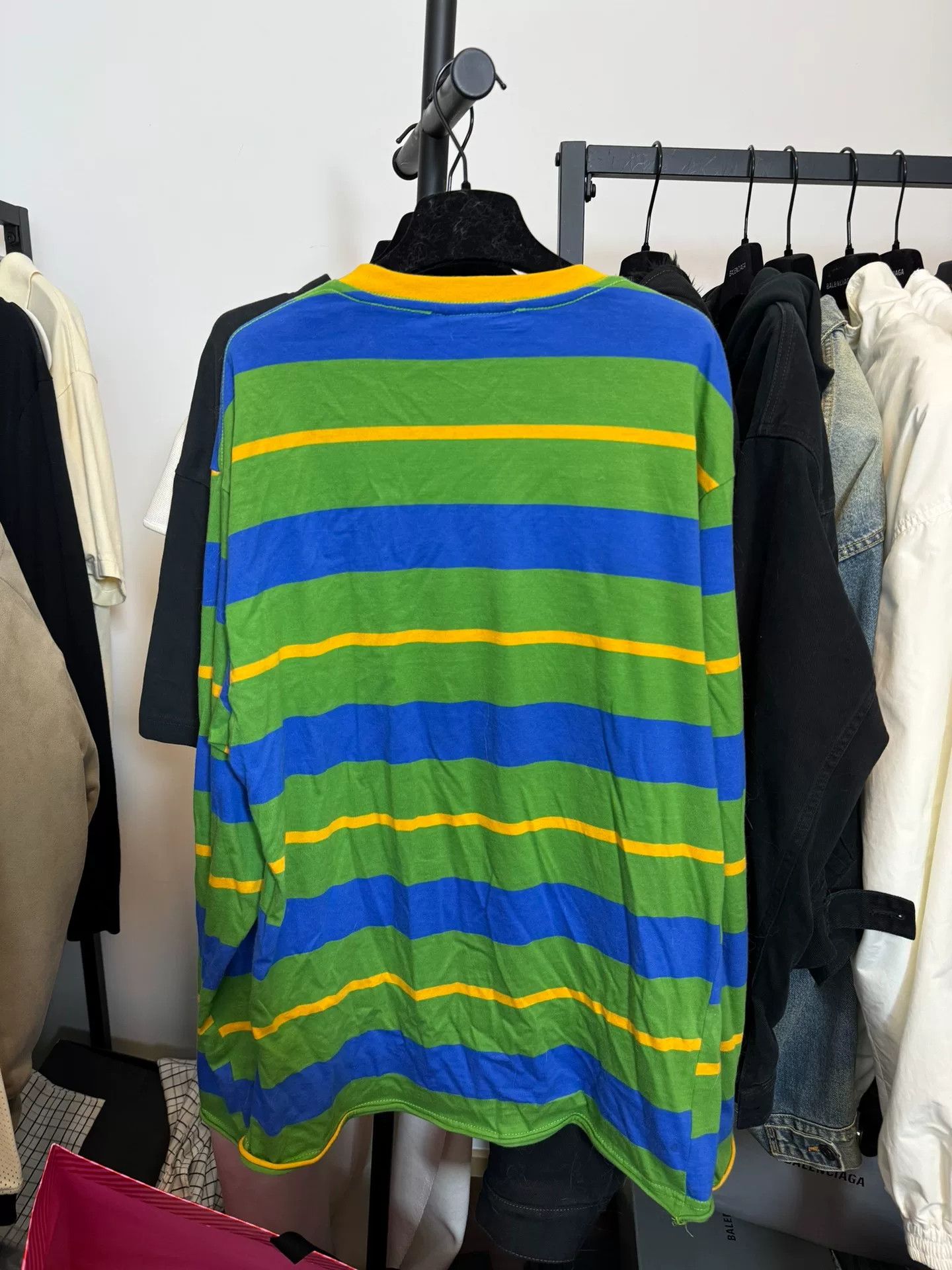 Drew House Drew House Striped Bear Long Sleeve T-Shirt Size M Size US M / EU 48-50 / 2 - 5 Thumbnail