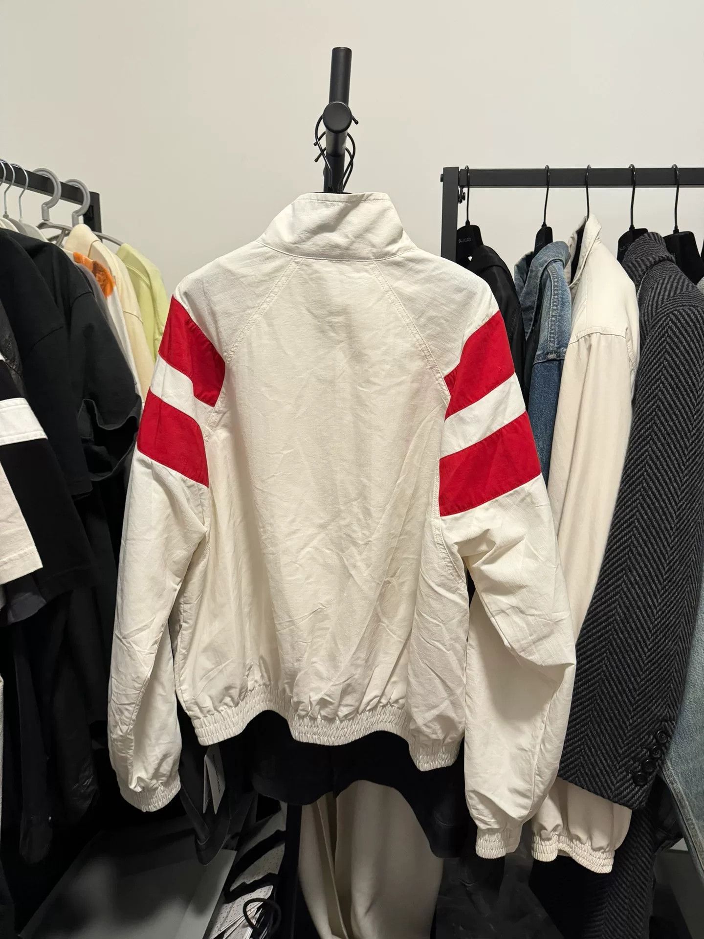 Balenciaga Balenciaga Logo Track Jacket Size M Size US M / EU 48-50 / 2 - 4 Thumbnail