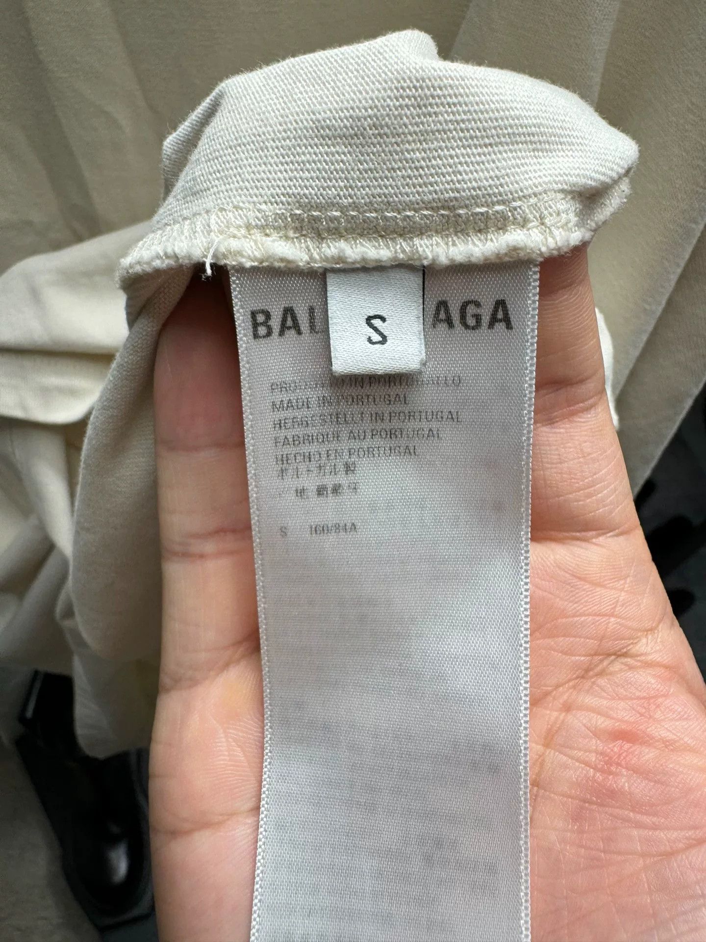 Balenciaga Balenciaga Unity Embroidery T-Shirt Size S Size US S / EU 44-46 / 1 - 5 Thumbnail