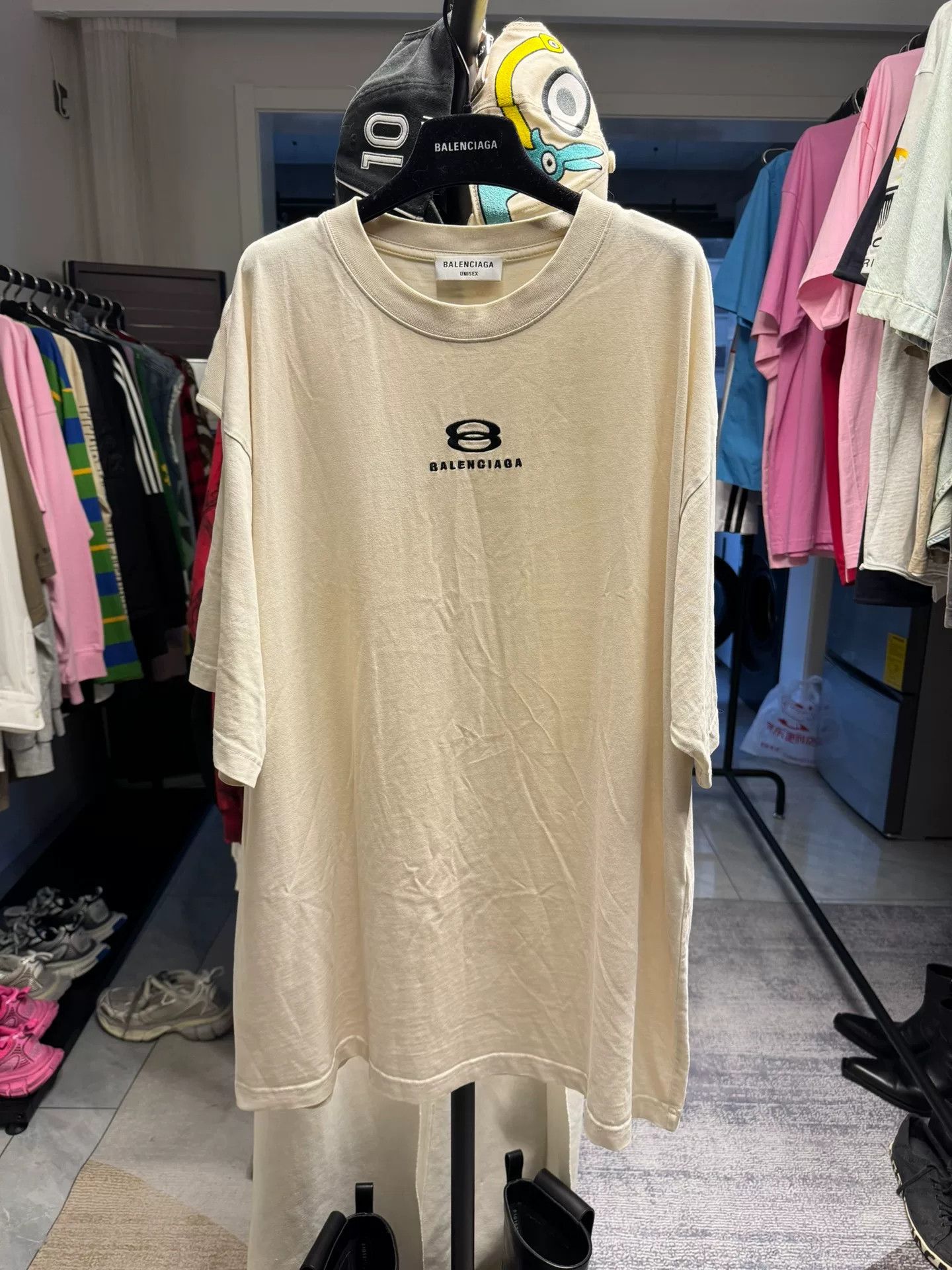 Balenciaga Balenciaga Unity Embroidery T-Shirt Size S Size US S / EU 44-46 / 1 - 2 Thumbnail