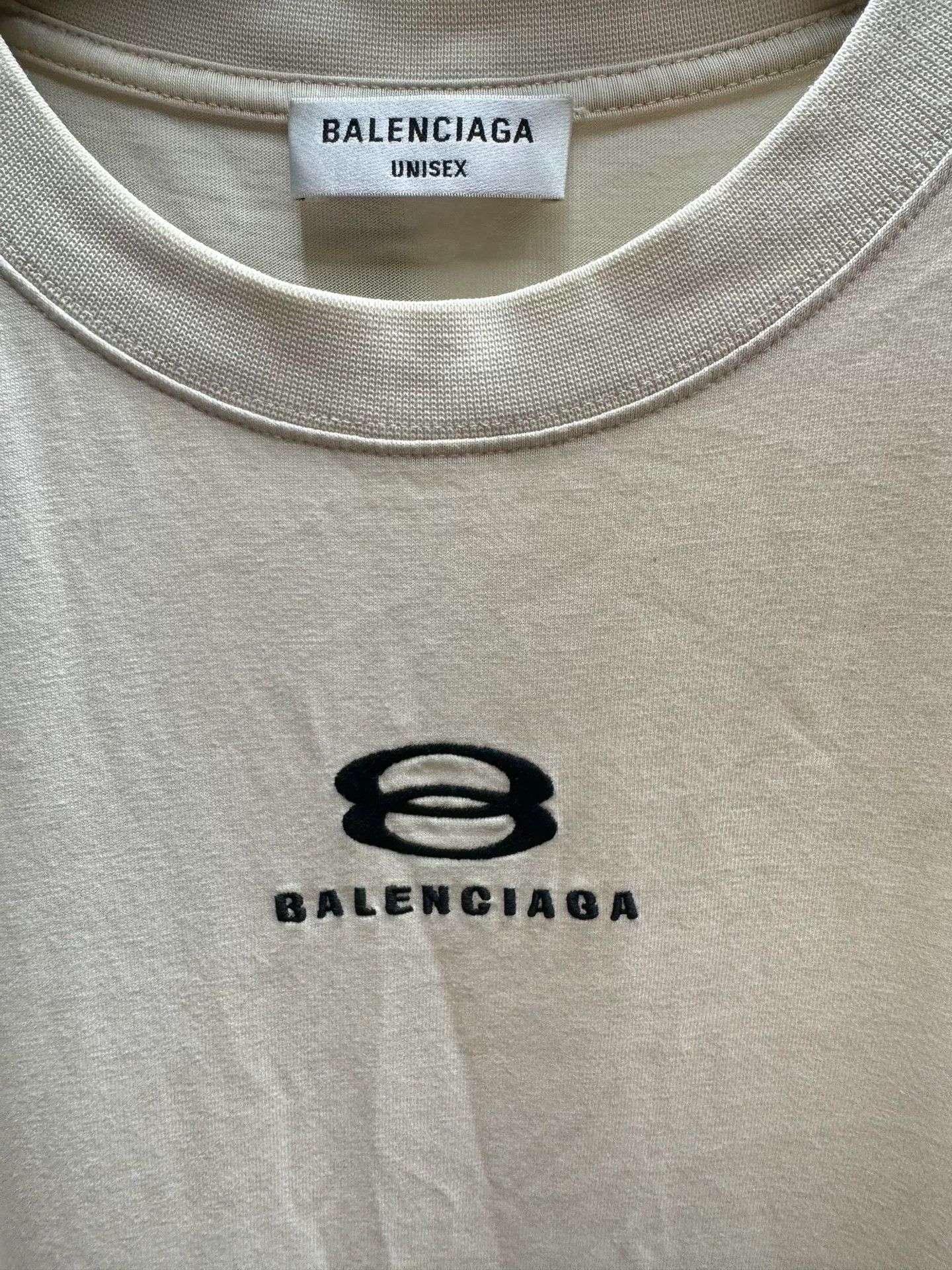 Balenciaga Balenciaga Unity Embroidery T-Shirt Size S Size US S / EU 44-46 / 1 - 3 Thumbnail