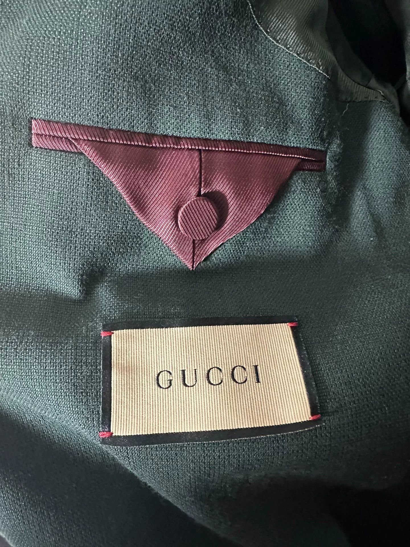 Gucci Gucci Green Wool Blazer Size 34R Size 34R - 4 Thumbnail