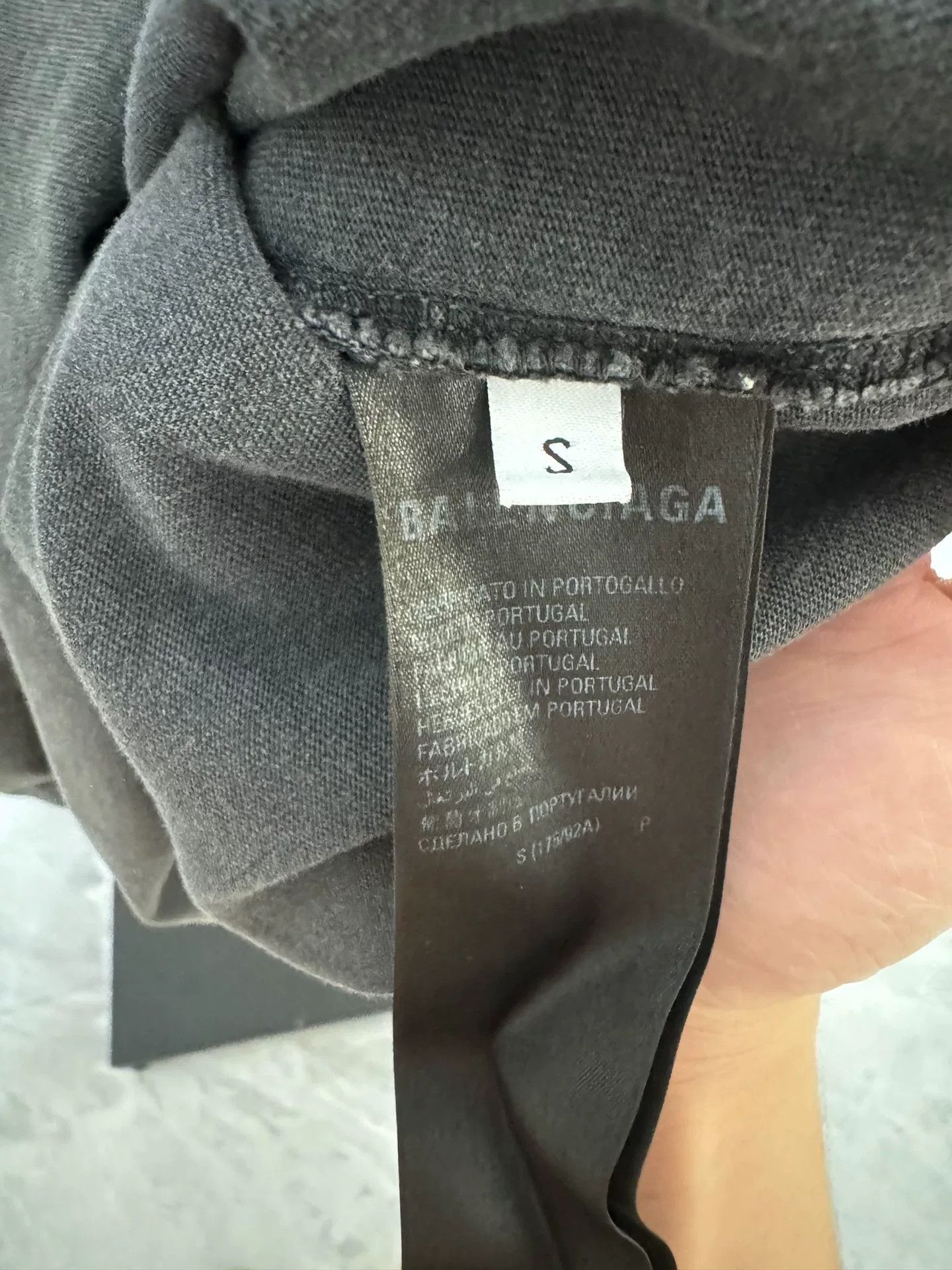Balenciaga Balenciaga Crown Logo T-Shirt Size S Size US S / EU 44-46 / 1 - 5 Thumbnail