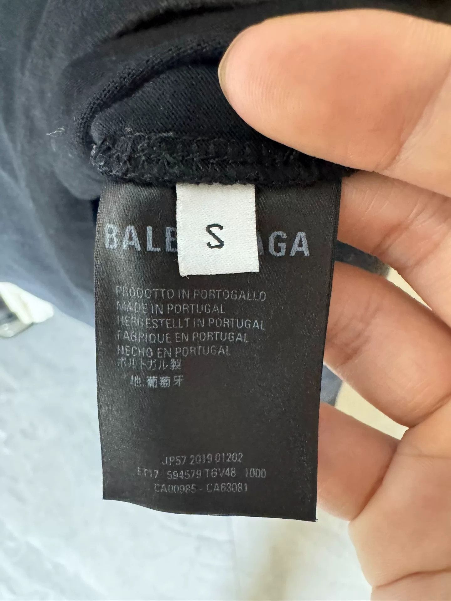 Balenciaga Balenciaga Paris Crown Logo T-Shirt Size S Size US S / EU 44-46 / 1 - 3 Thumbnail