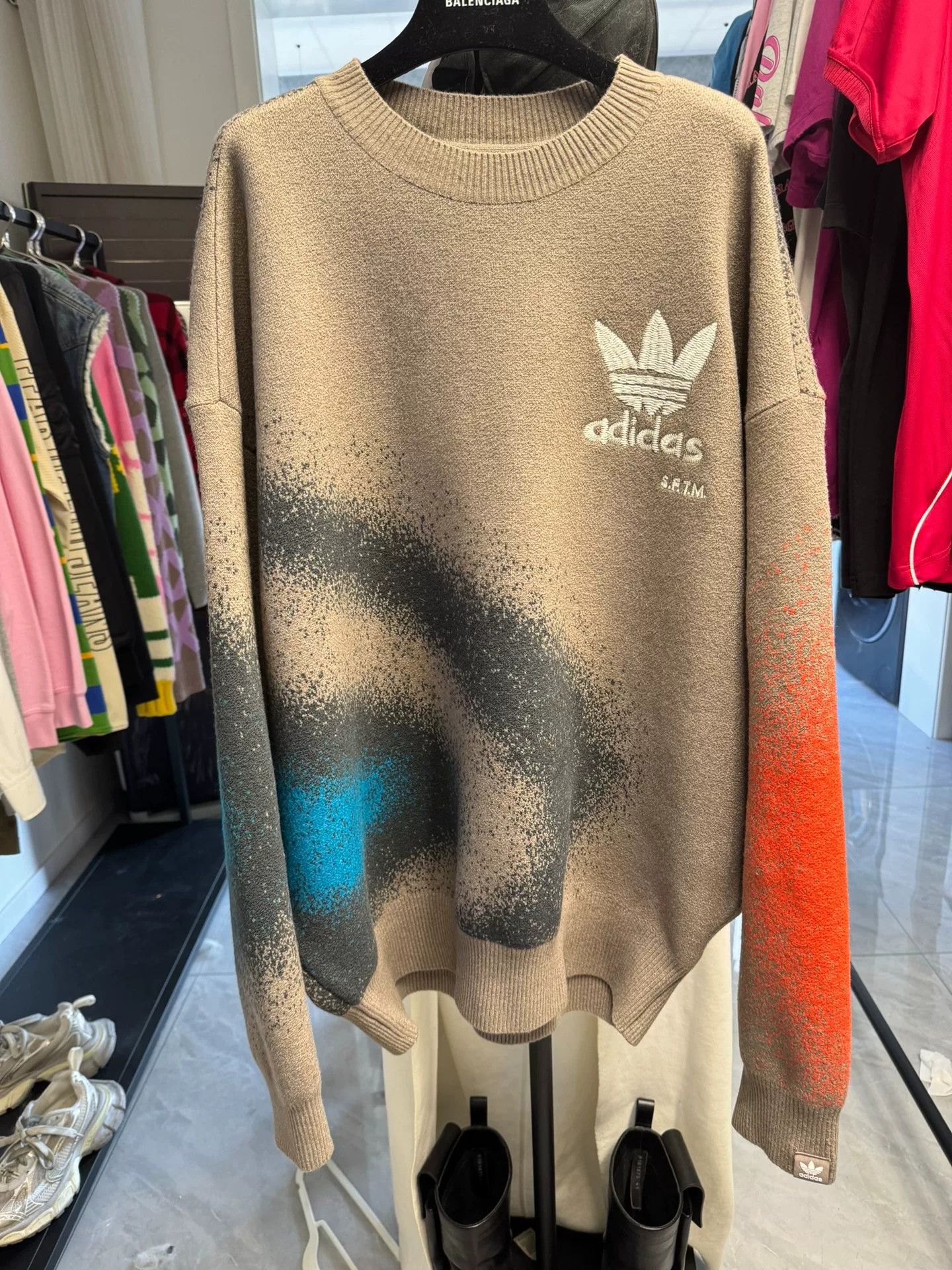 Adidas Adidas x Song for the Mute Gradient Knit Sweater Size M Size US M / EU 48-50 / 2 - 2 Thumbnail