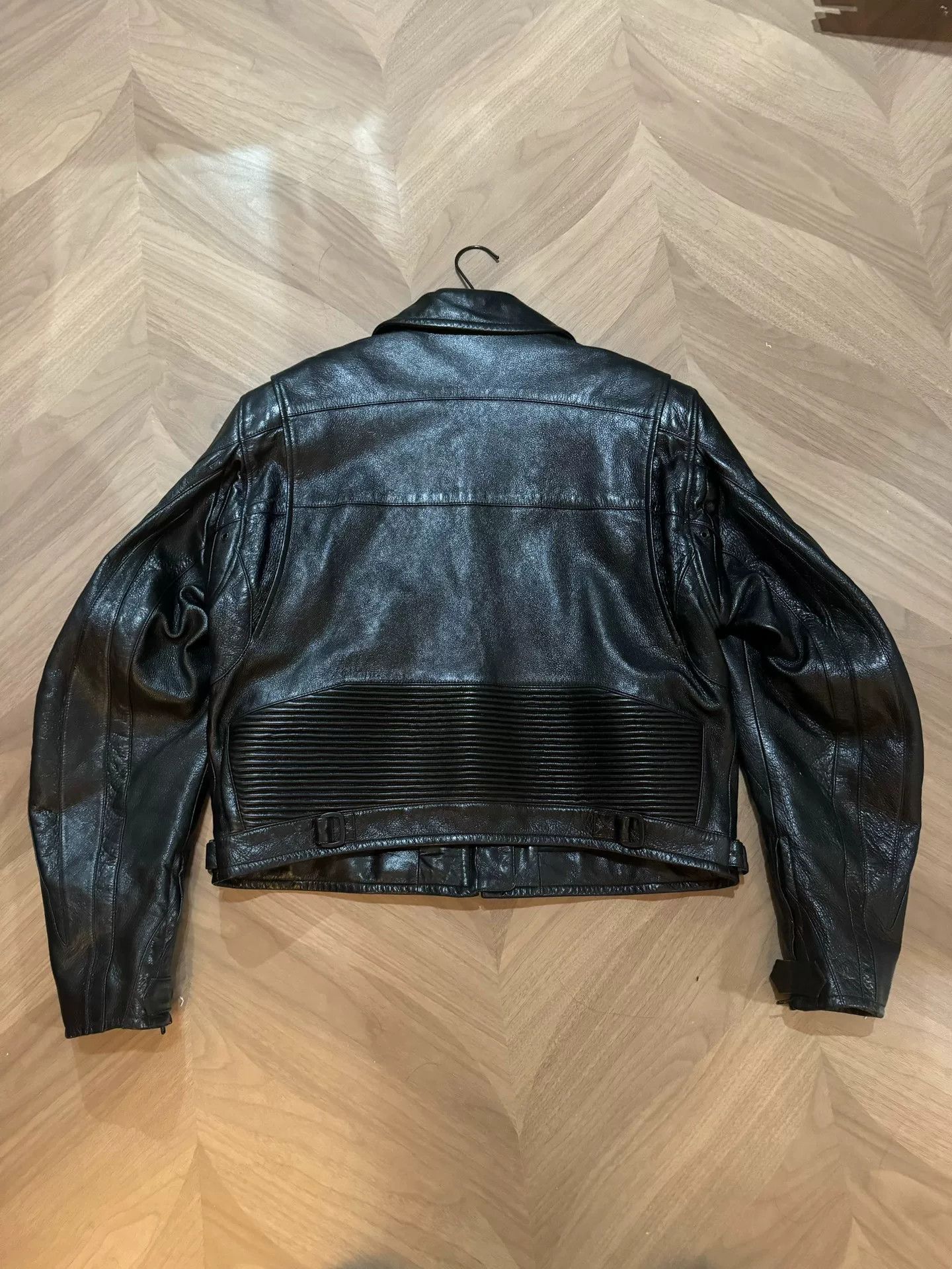 Balenciaga Balenciaga Logo Leather Jacket Size 44 Size US S / EU 44-46 / 1 - 5 Thumbnail