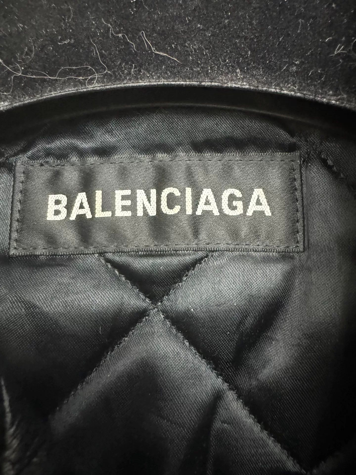 Balenciaga Balenciaga Logo Leather Jacket Size 44 Size US S / EU 44-46 / 1 - 6 Thumbnail