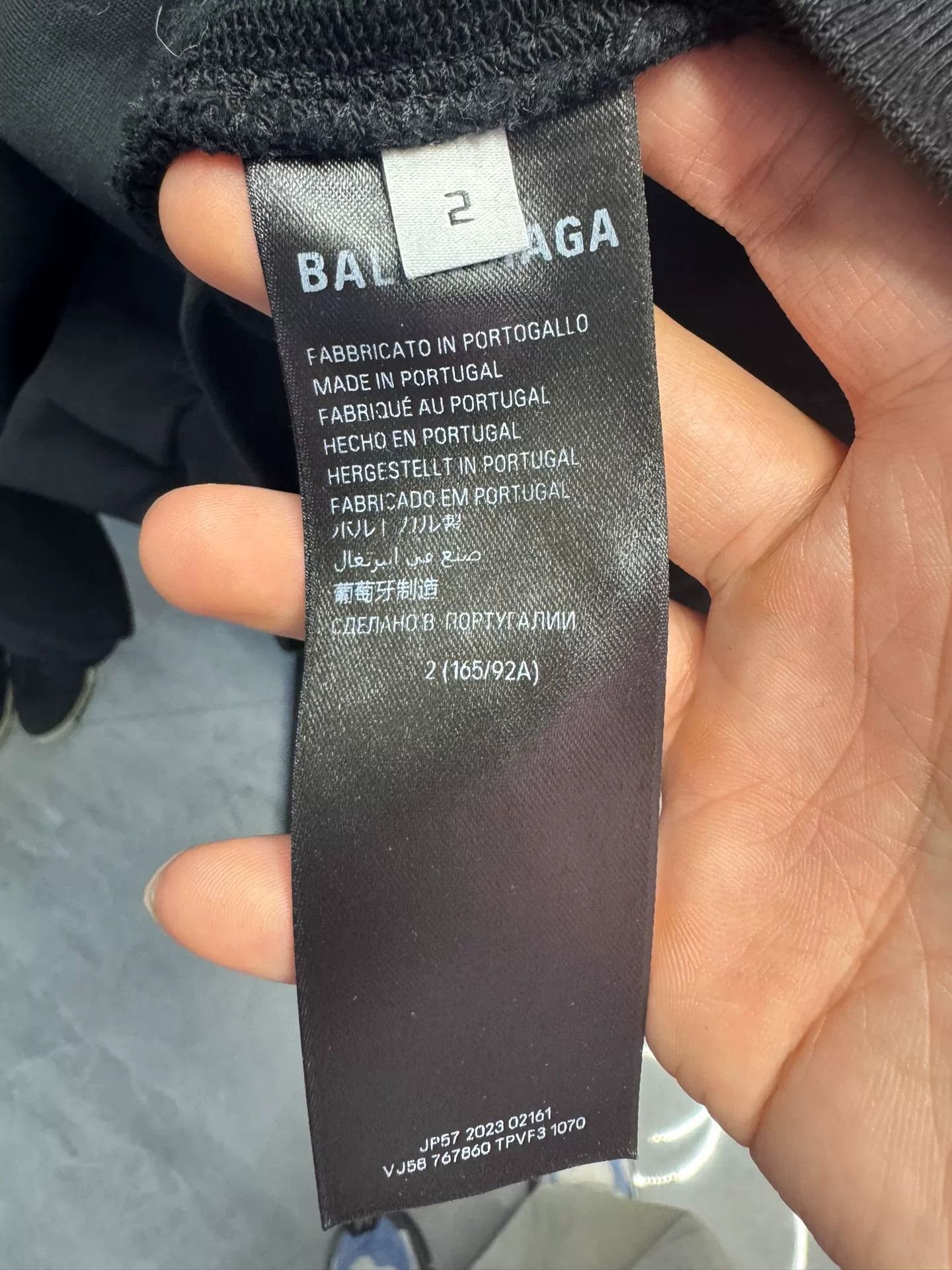 Balenciaga Balenciaga Double Logo Sweatshirt Size M Size US M / EU 48-50 / 2 - 4 Thumbnail