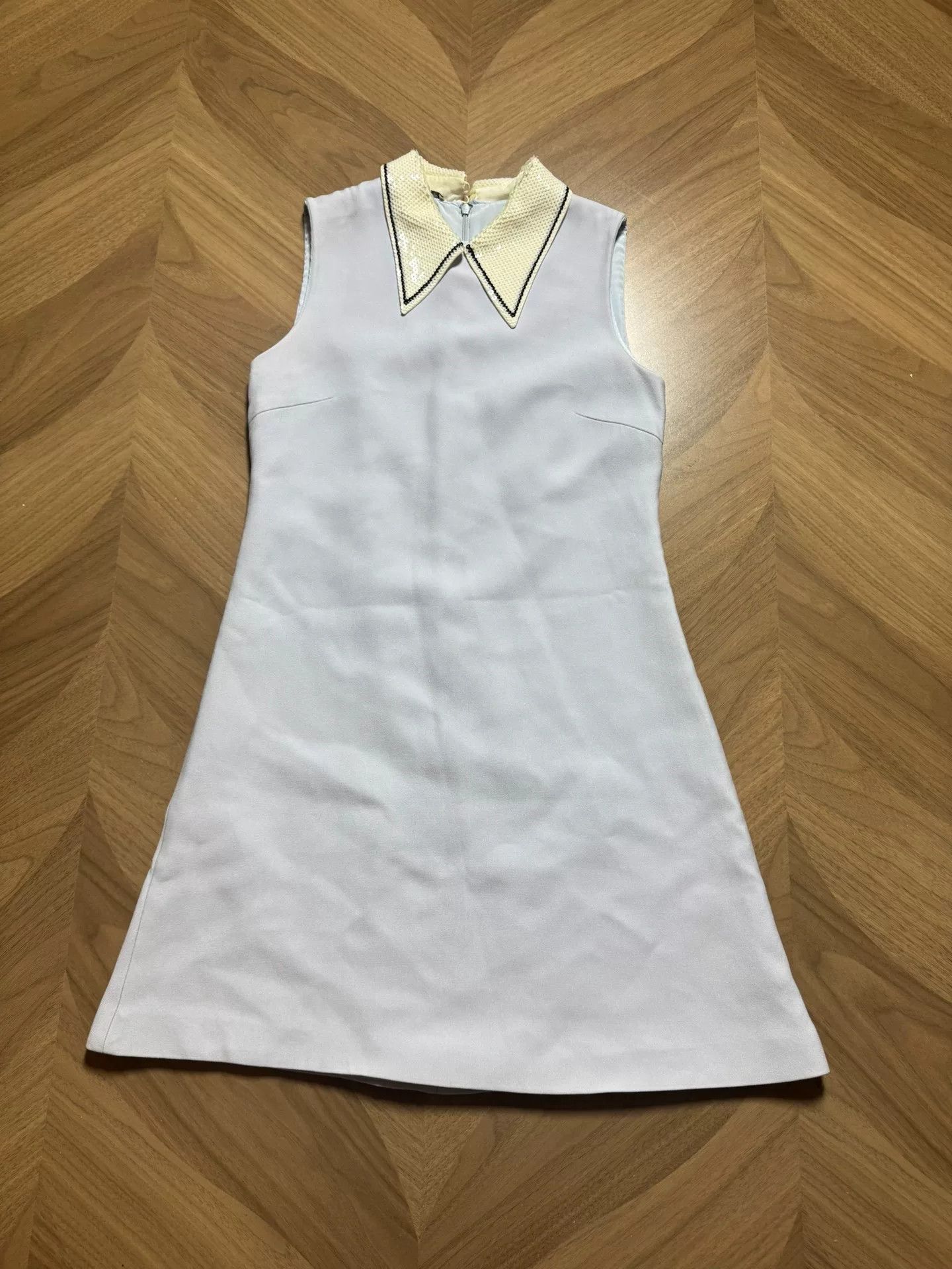 Miu Miu Miu Miu Sequin Collar Mini Dress Size IT 40 Size S / US 4 / IT 40 - 2 Thumbnail