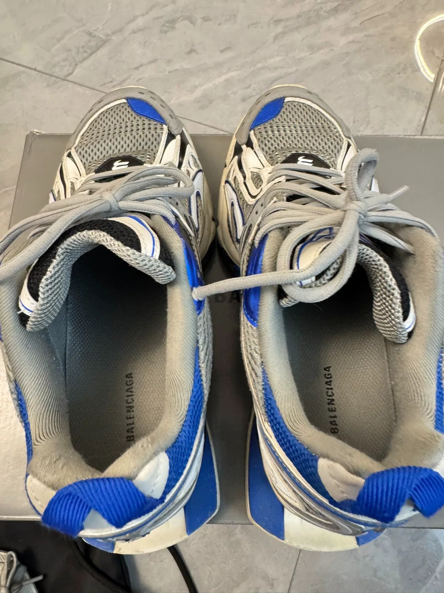 Balenciaga Balenciaga Blue X-Pander Sneakers Size 40 Size US 7 / EU 40 - 5 Thumbnail