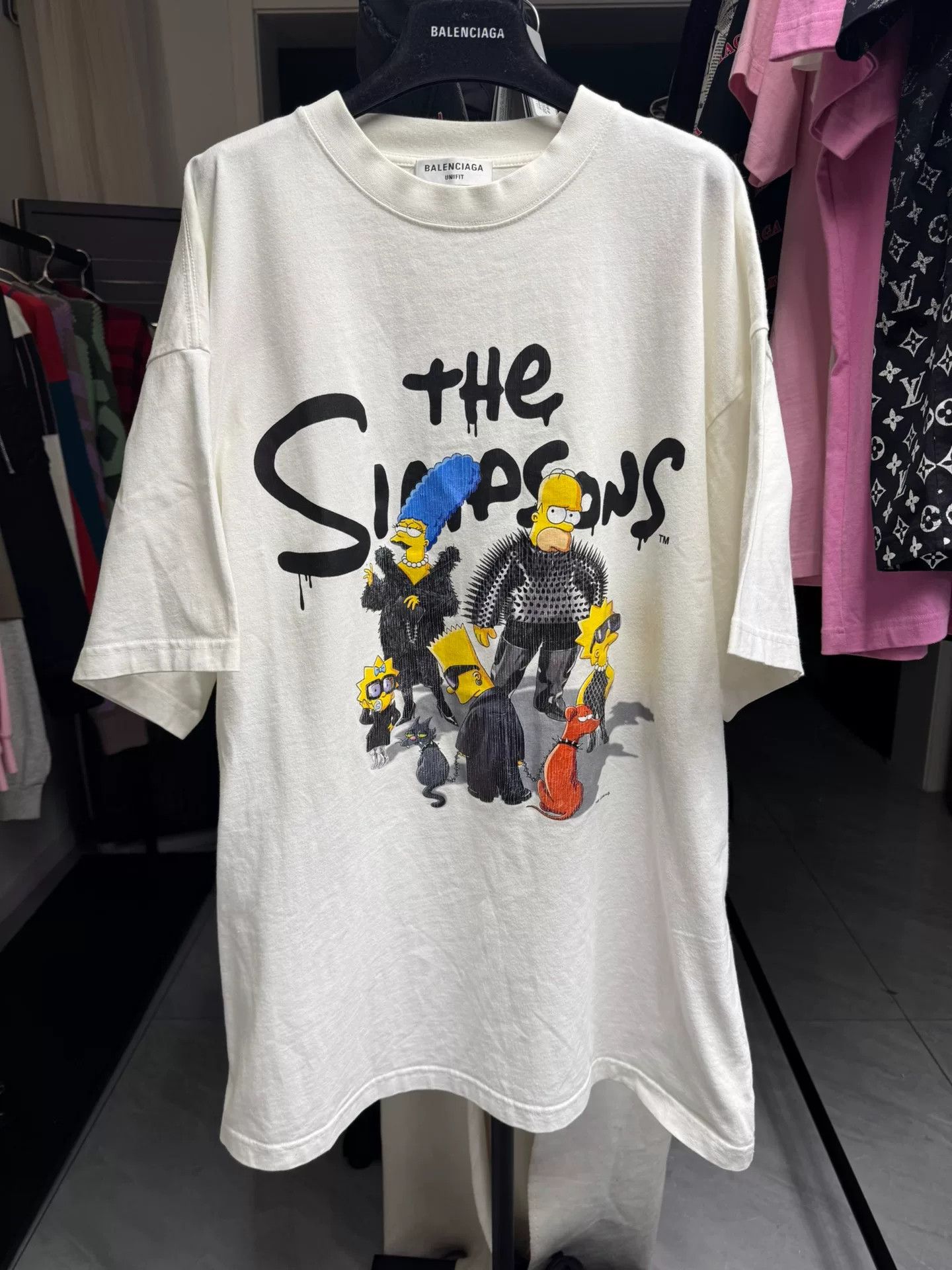 Balenciaga Balenciaga x The Simpsons Graphic T-Shirt Size 1 Size US S / EU 44-46 / 1 - 2 Thumbnail