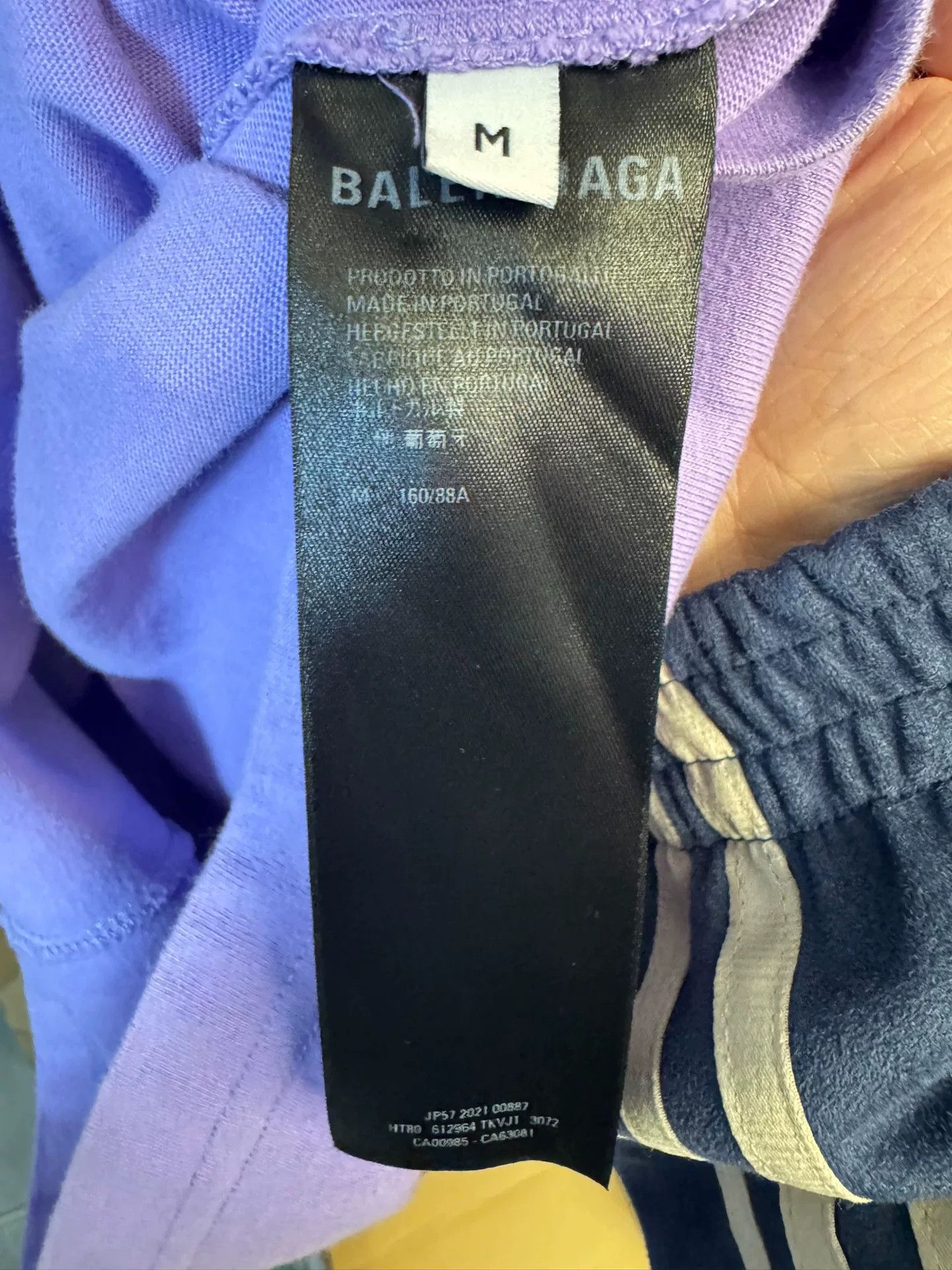 Balenciaga Balenciaga Wave Logo T-Shirt Size M Size US M / EU 48-50 / 2 - 7 Thumbnail