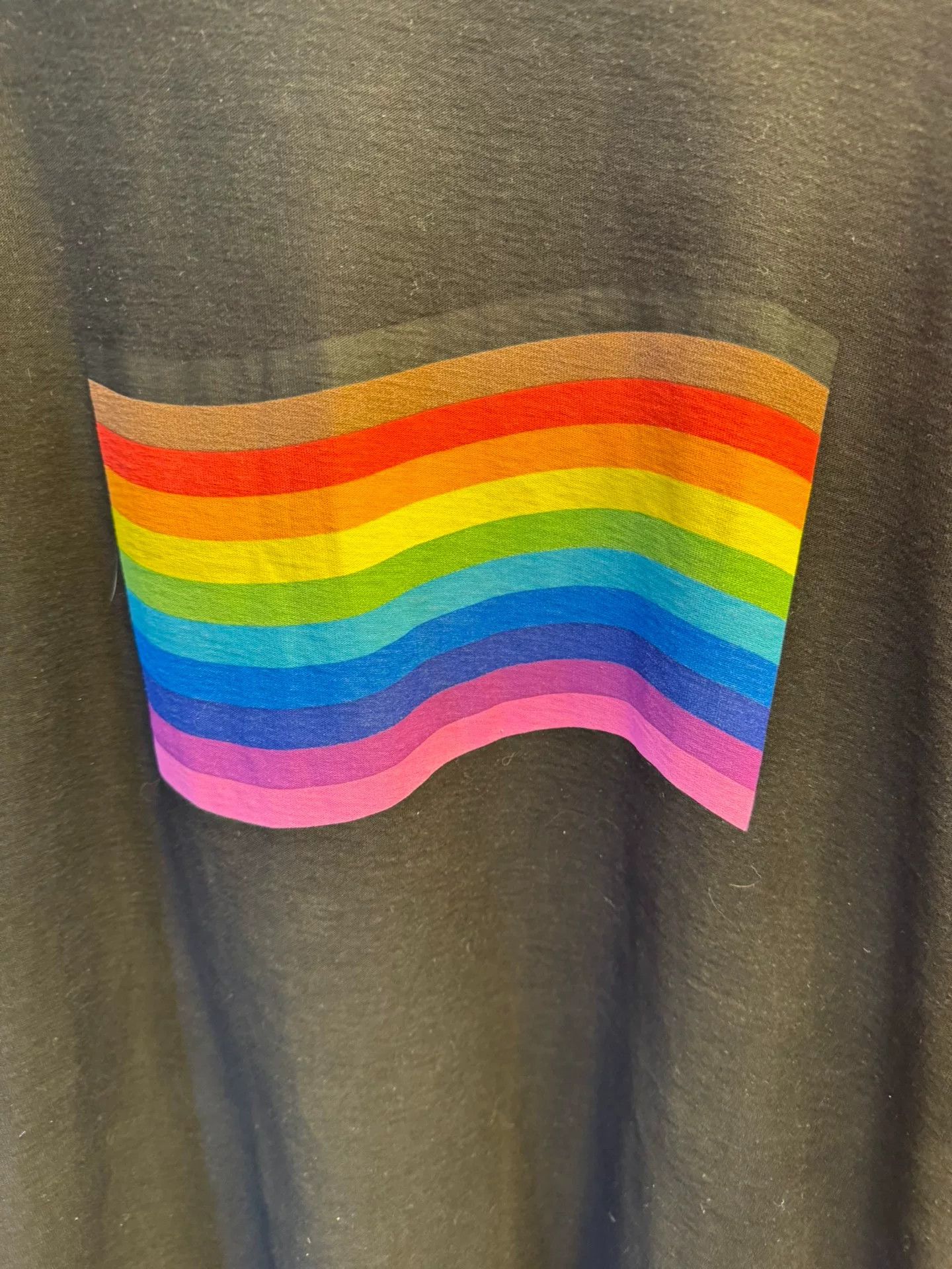 Balenciaga Balenciaga Rainbow Flag T-Shirt Size L Size US L / EU 52-54 / 3 - 4 Thumbnail