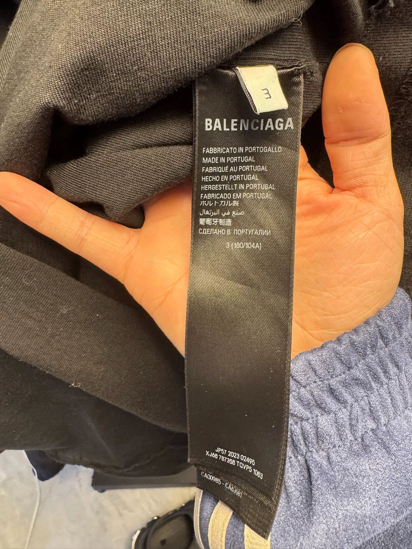 Balenciaga Balenciaga Rainbow Flag T-Shirt Size L Size US L / EU 52-54 / 3 - 5 Thumbnail