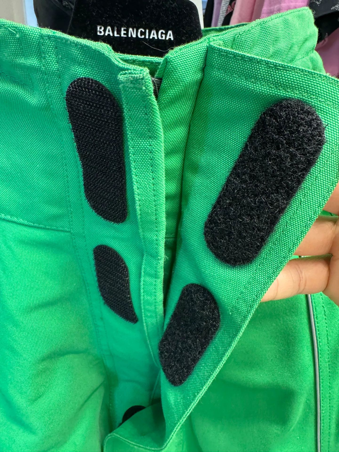 Balenciaga Balenciaga Green Logo Parka Size XS Size US XS / EU 42 / 0 - 5 Thumbnail