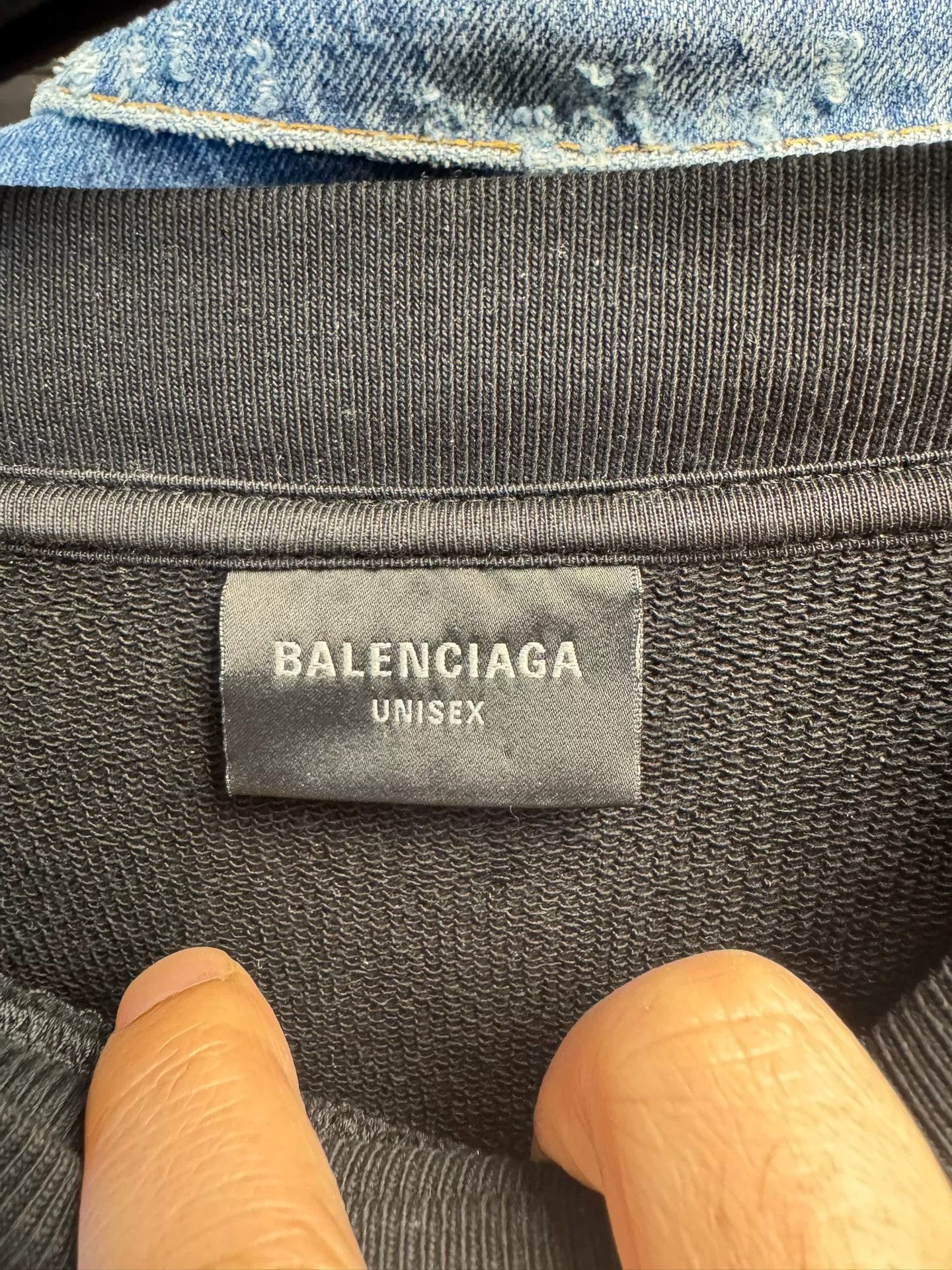 Balenciaga Balenciaga Logo Crewneck Sweatshirt Size M Size US M / EU 48-50 / 2 - 3 Thumbnail