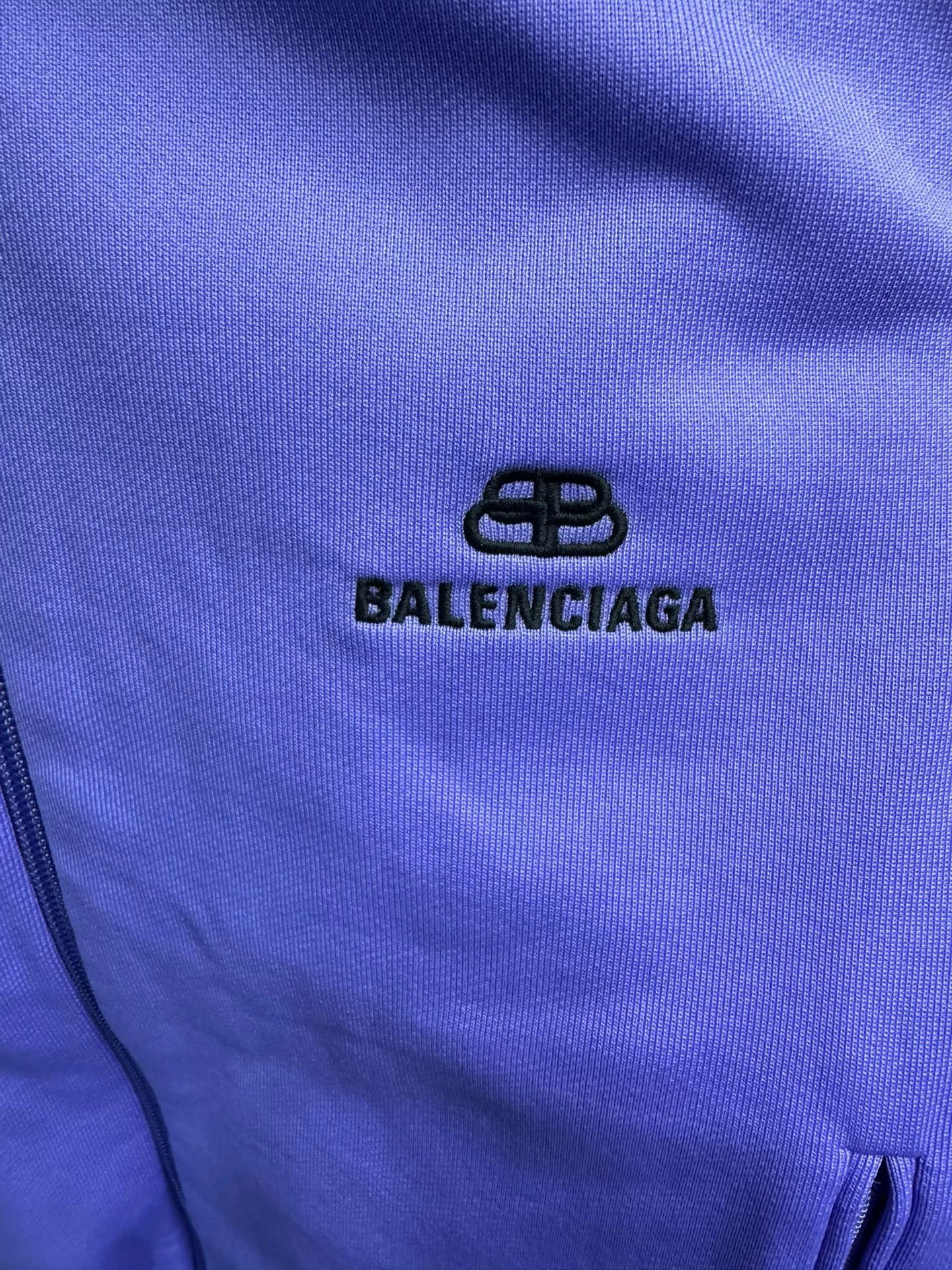 Balenciaga Balenciaga Logo Track Jacket Purple Size 34 Size XS / US 0-2 / IT 36-38 - 3 Thumbnail
