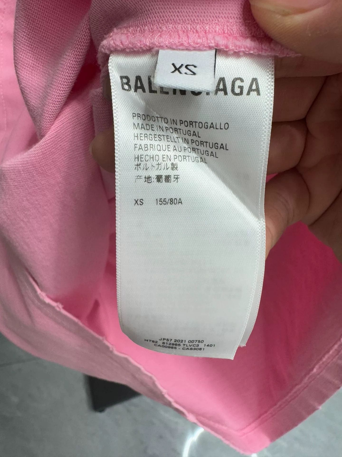 Balenciaga Balenciaga Heart Logo T-Shirt XS Size XS / US 0-2 / IT 36-38 - 5 Thumbnail