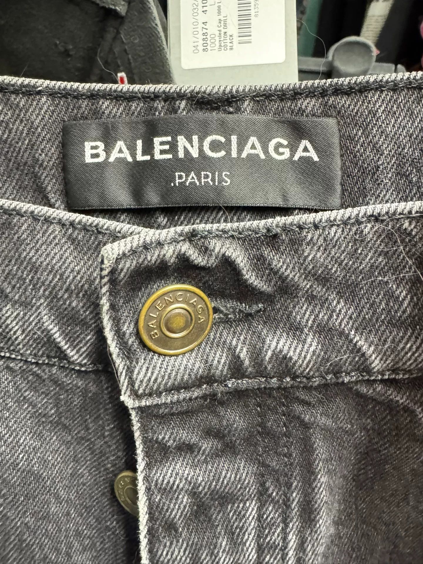 Balenciaga Balenciaga Red Stripe Jeans Size 31 Size US 31 - 3 Thumbnail