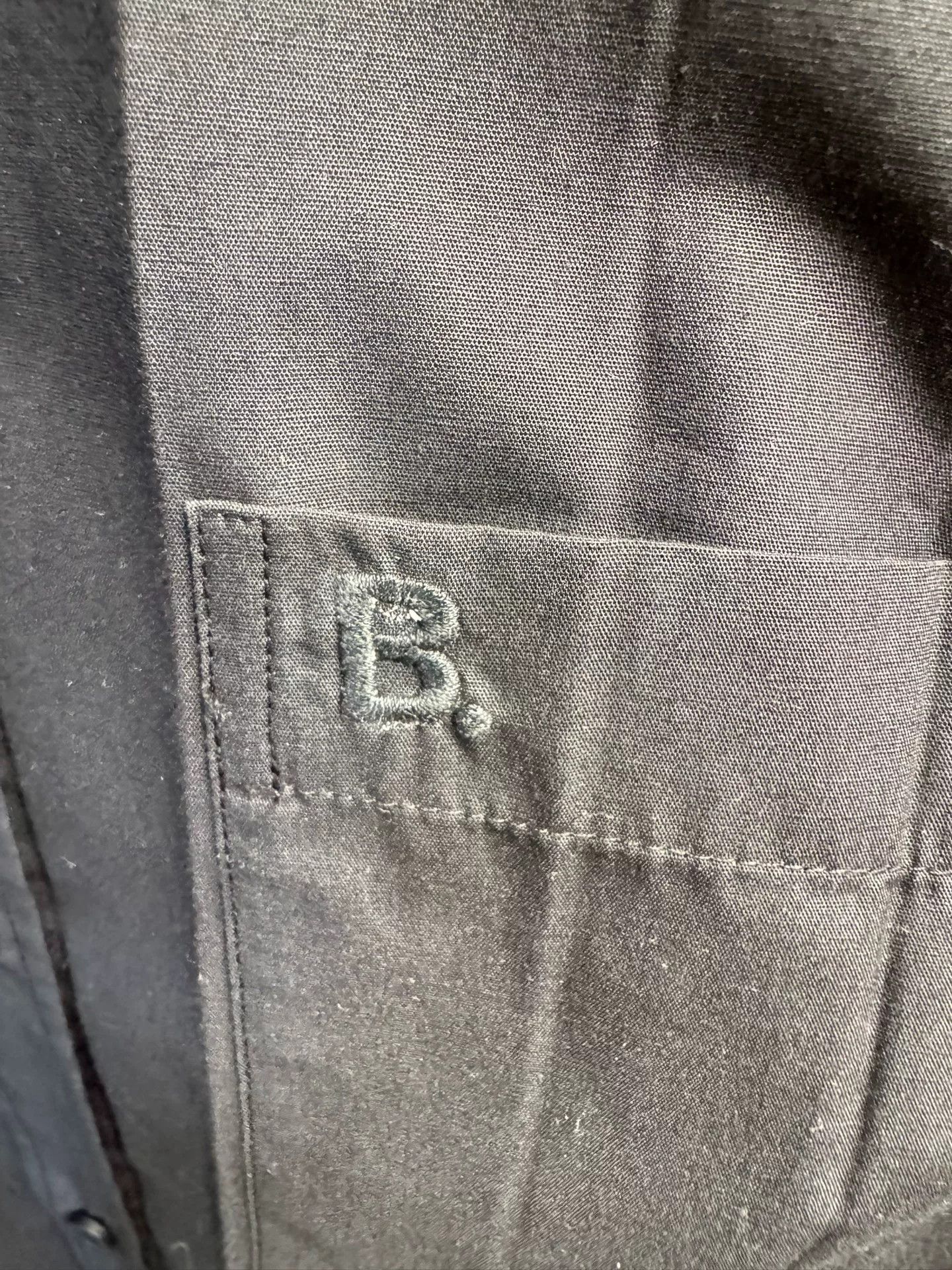 Balenciaga Balenciaga Logo Embroidered Button Up Shirt Size 36 Size XS / US 0-2 / IT 36-38 - 3 Thumbnail