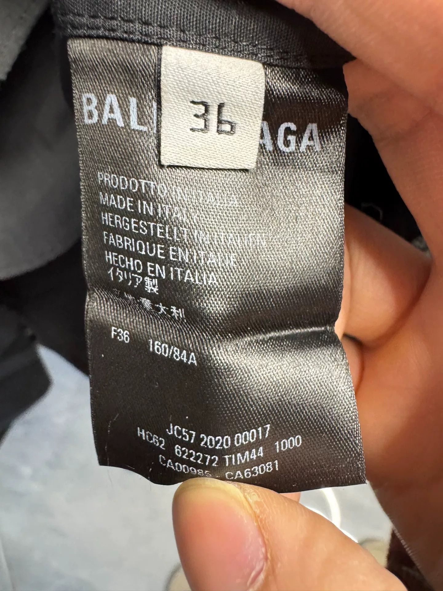 Balenciaga Balenciaga Logo Embroidered Button Up Shirt Size 36 Size XS / US 0-2 / IT 36-38 - 6 Thumbnail