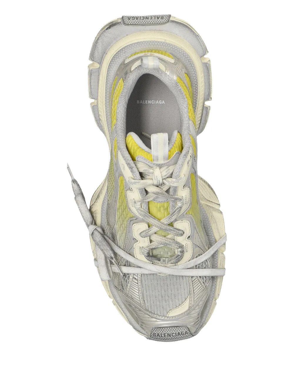 Balenciaga 3XL gradient lace-up sneakers white yellow Size US 13 / EU 46 - 3 Thumbnail