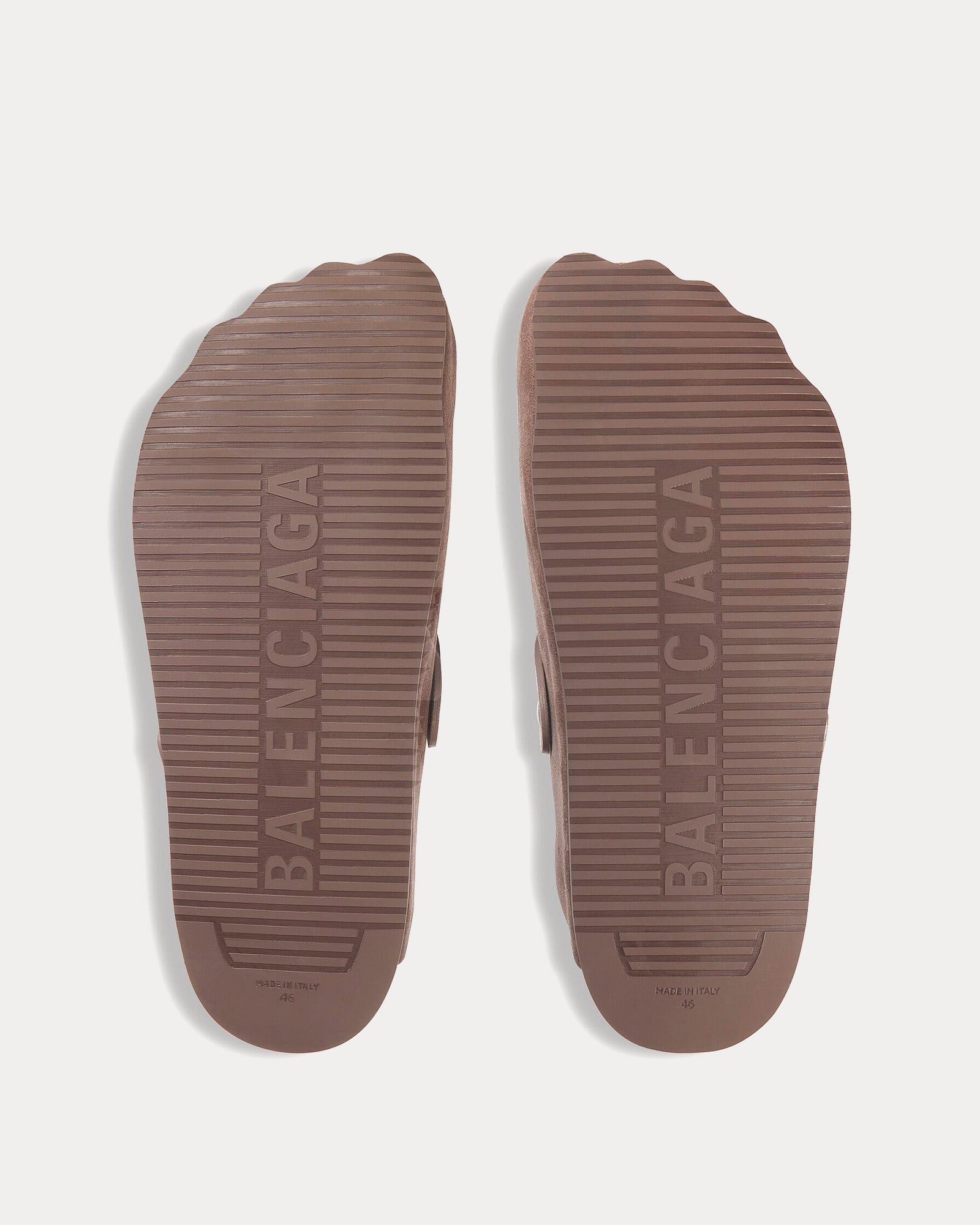 Balenciaga Sunday Suede Calfskin Light Brown Mules Size US 9 / IT 39 - 3 Thumbnail