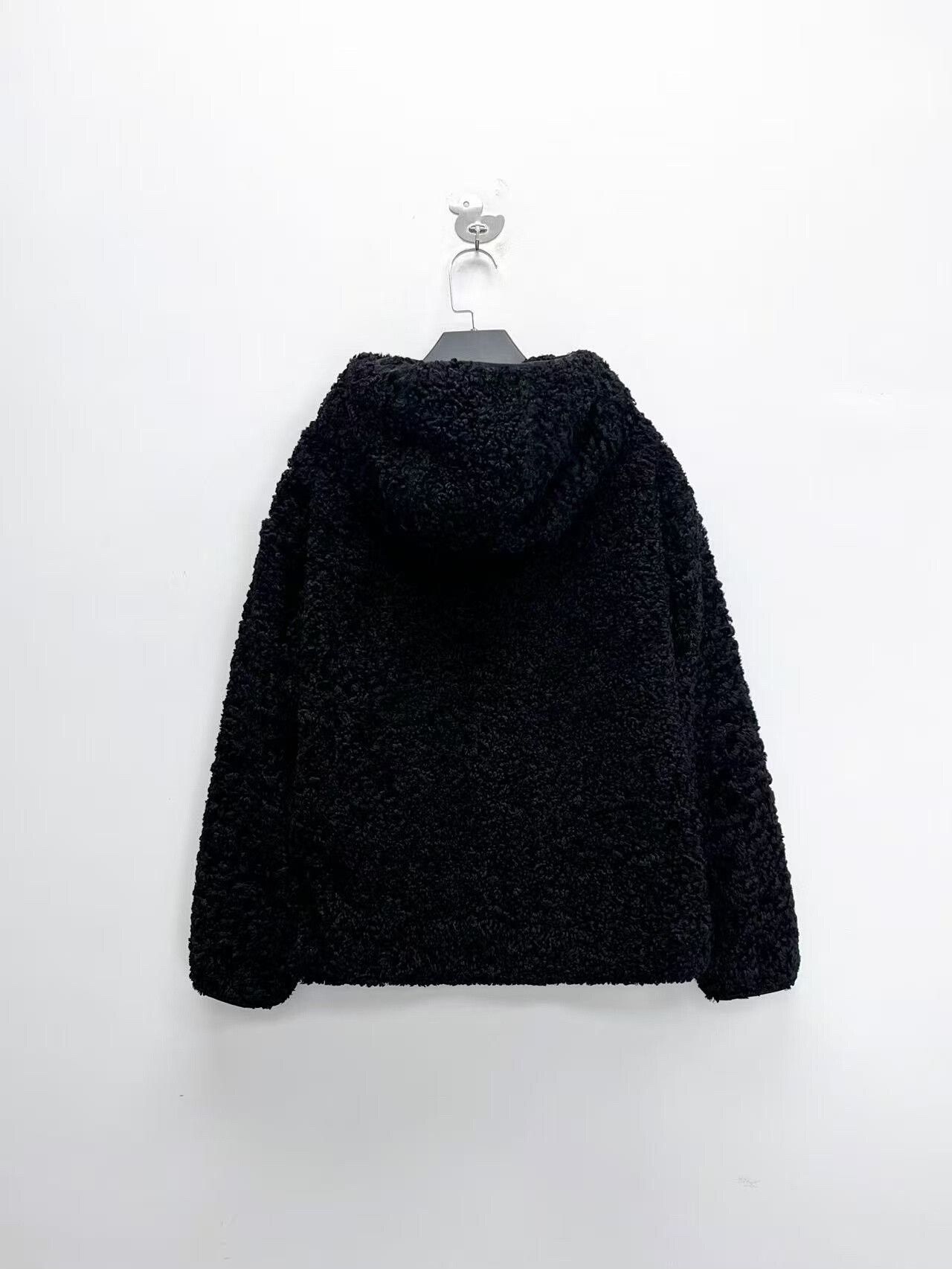 Dior Dior Black Half-Zip Teddy Fleece Jacket Size US M / EU 48-50 / 2 - 2 Thumbnail