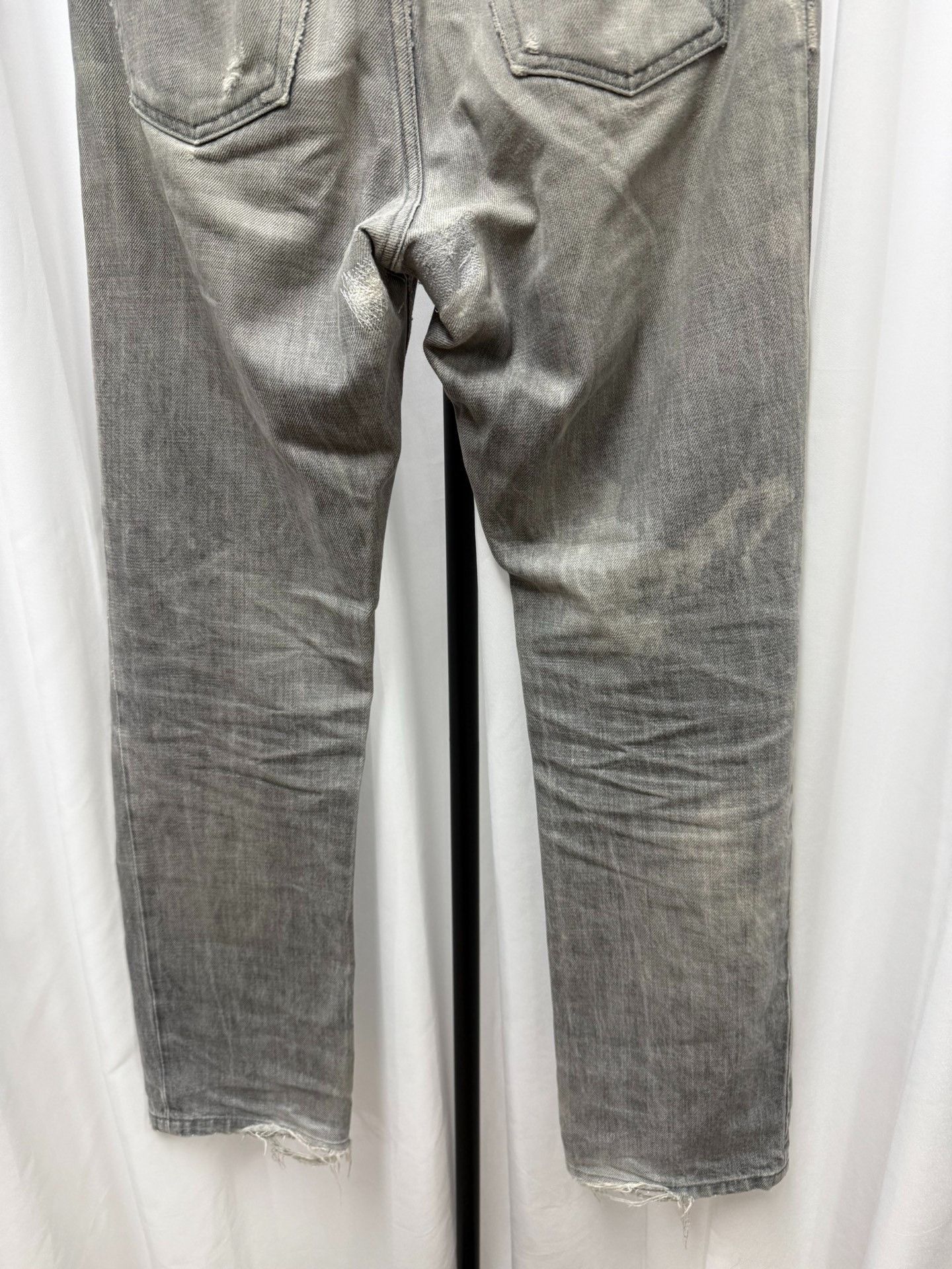 Helmut Lang Helmut Lang Distressed Washed Jeans Size US 32 / EU 48 - 8 Thumbnail
