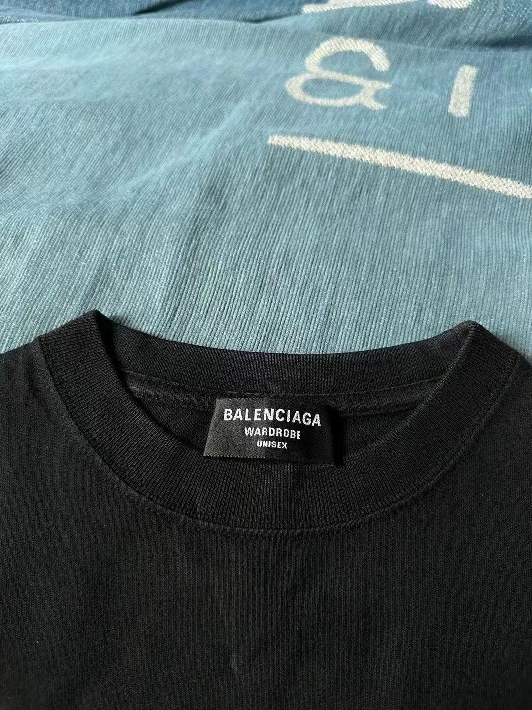 Balenciaga Balenciaga Arrow Embroidery Black Short-Sleeve T-shirt Size US M / EU 48-50 / 2 - 3 Thumbnail