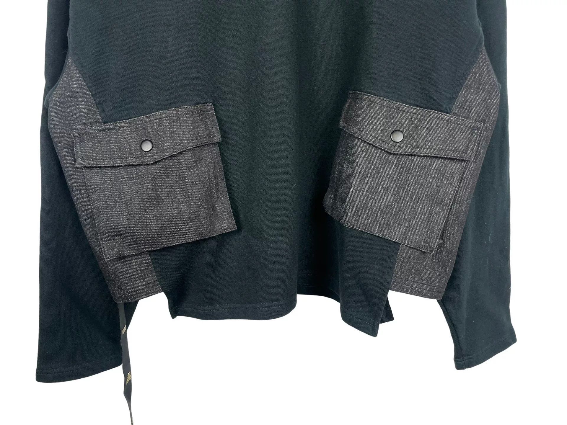 Mastermind Japan KITH x Mastermind Black Flocked Skull Hoodie Size US S / EU 44-46 / 1 - 7 Thumbnail