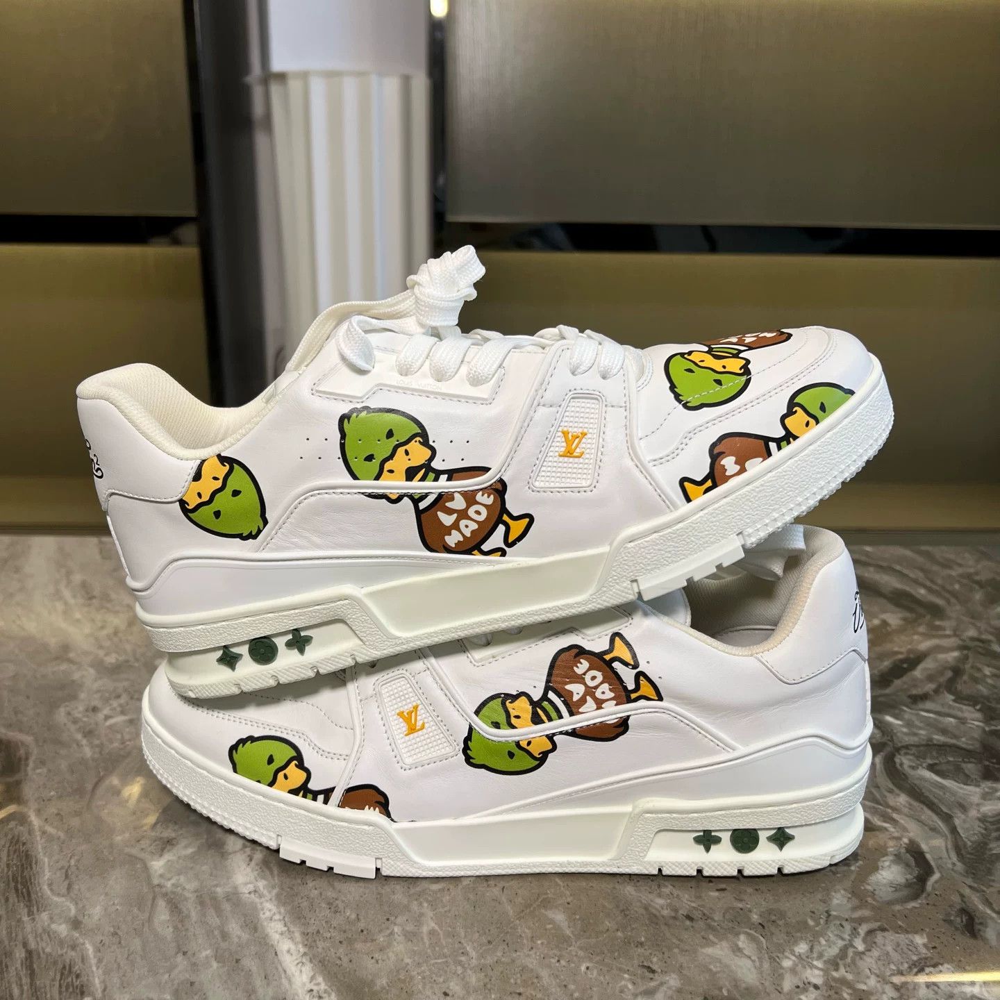 Louis Vuitton Louis Vuitton Nigo Trainer Collaboration Size US 8.5 / EU 41-42 - 7 Thumbnail