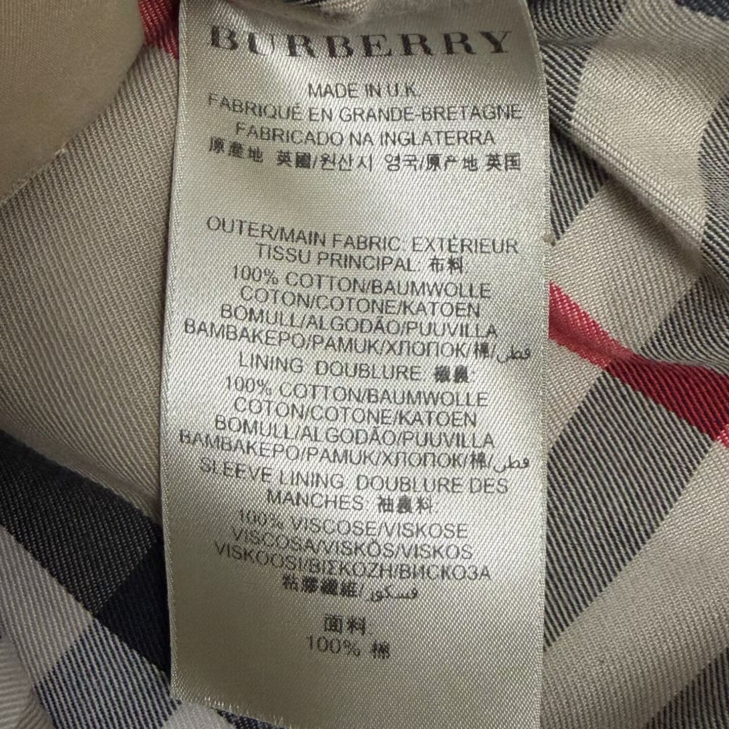 Burberry Burberry Khaki Inner Check Trench Coat Size S / US 4 / IT 40 - 6 Thumbnail