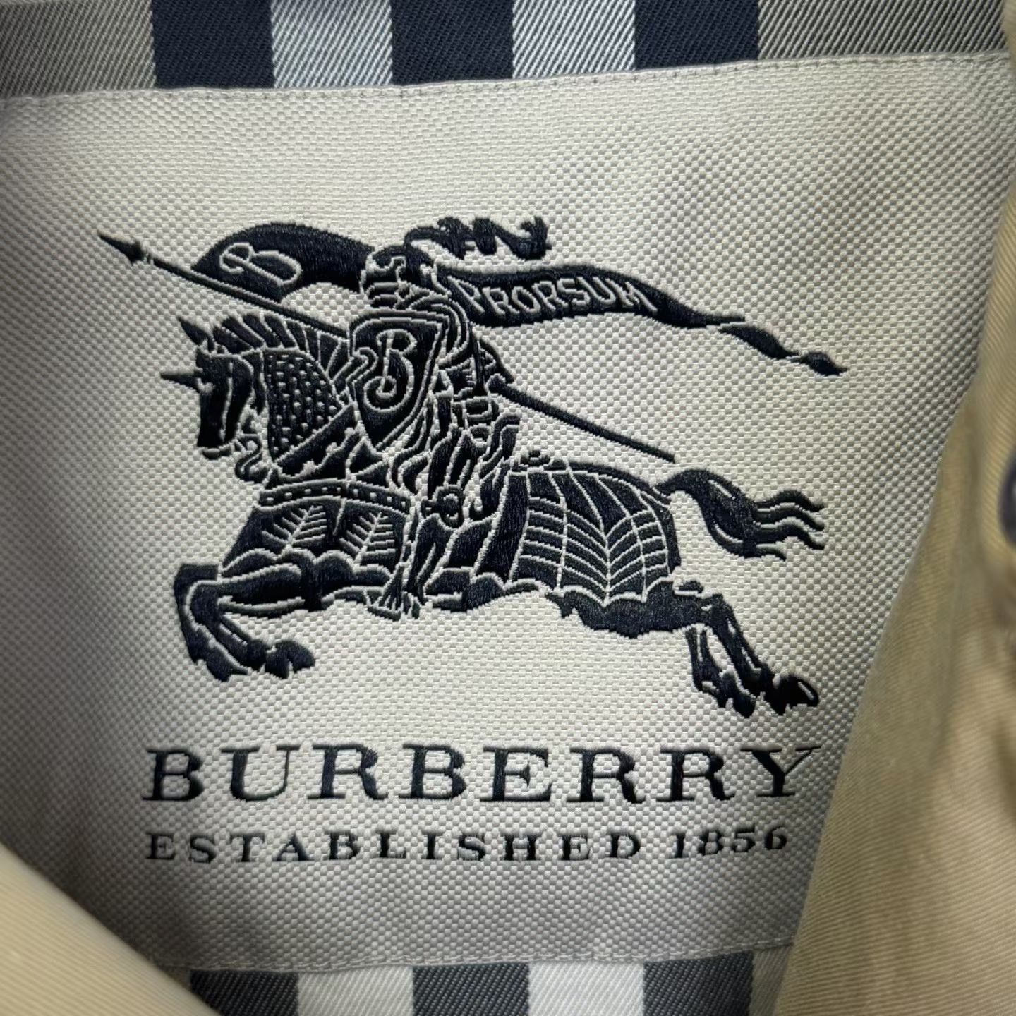 Burberry Burberry Khaki Inner Check Trench Coat Size S / US 4 / IT 40 - 3 Thumbnail