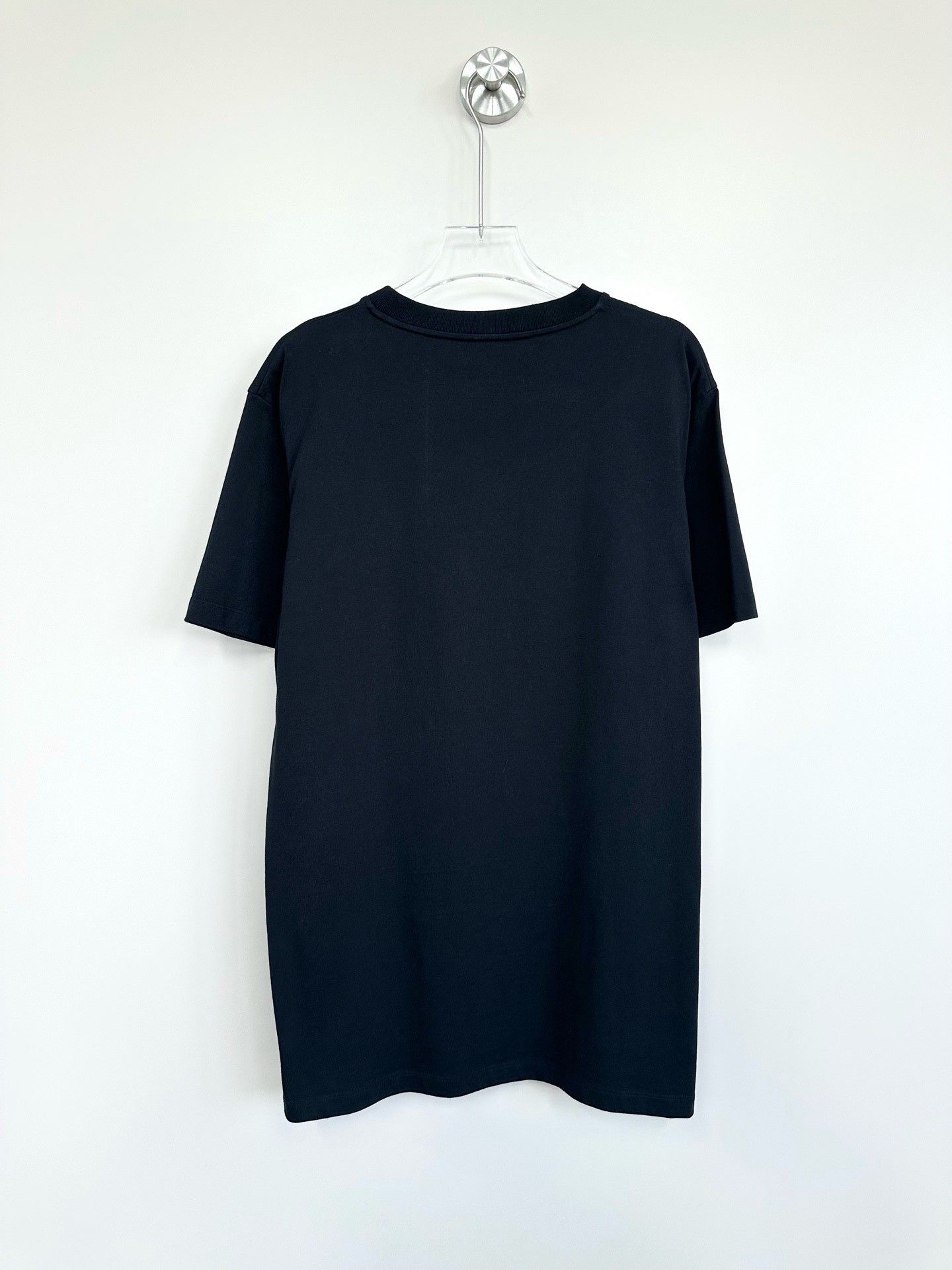 Loewe Loewe Black Embroidered Logo Short-Sleeve T-Shirt Size XS / US 0-2 / IT 36-38 - 2 Thumbnail