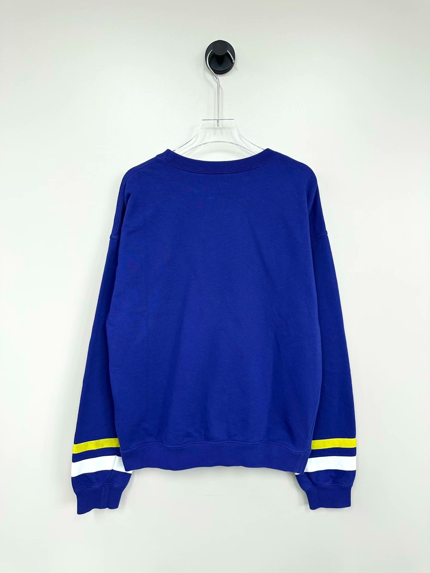 Gucci Gucci Blue Logo Long-Sleeve Sweatshirt Size XS / US 0-2 / IT 36-38 - 2 Thumbnail