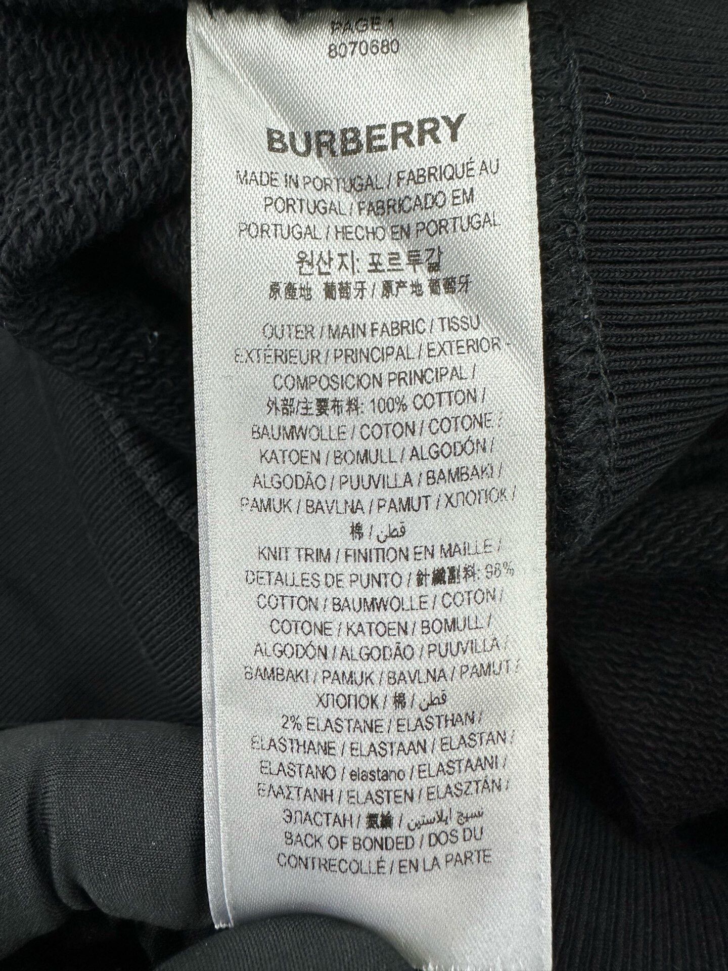 Burberry Burberry Embroidered Logo Long-Sleeve Sweatshirt Size XS / US 0-2 / IT 36-38 - 4 Thumbnail