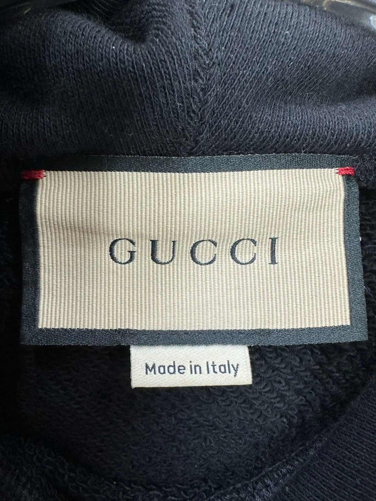 Gucci Gucci Black Sequin Logo Hoodie Size XS / US 0-2 / IT 36-38 - 3 Thumbnail