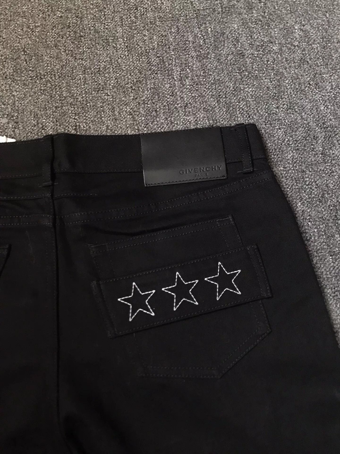 Givenchy Givenchy Black Straight-Leg Jeans Size US 32 / EU 48 - 5 Thumbnail