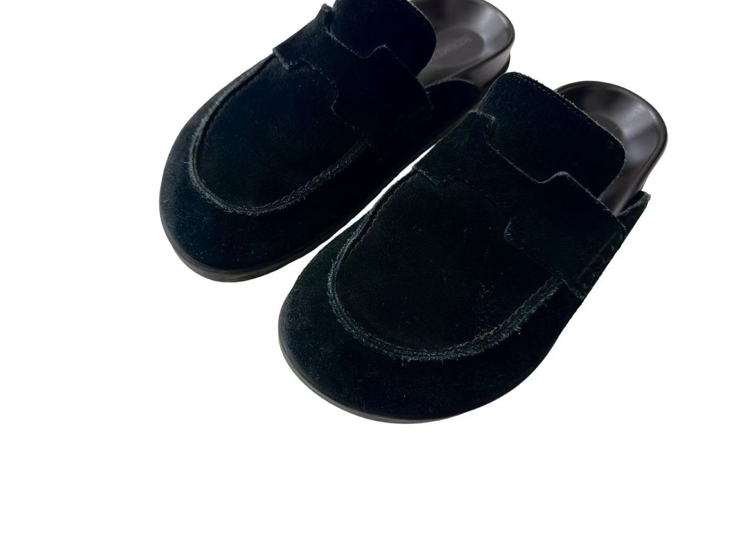 Hermes Hermes Black Birkenstock-style Slippers Size US 5.5 / IT 35.5 - 2 Thumbnail