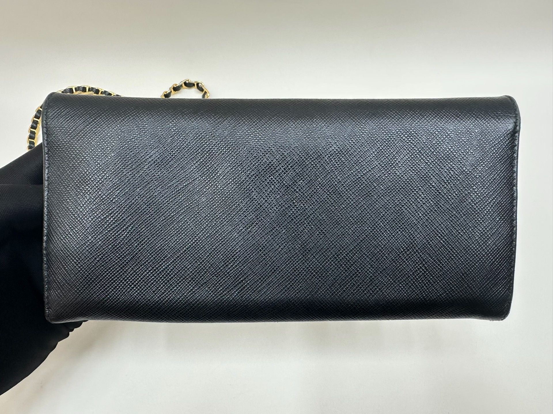 Prada Prada Black Saffiano Leather WOC Bag Size ONE SIZE - 3 Thumbnail